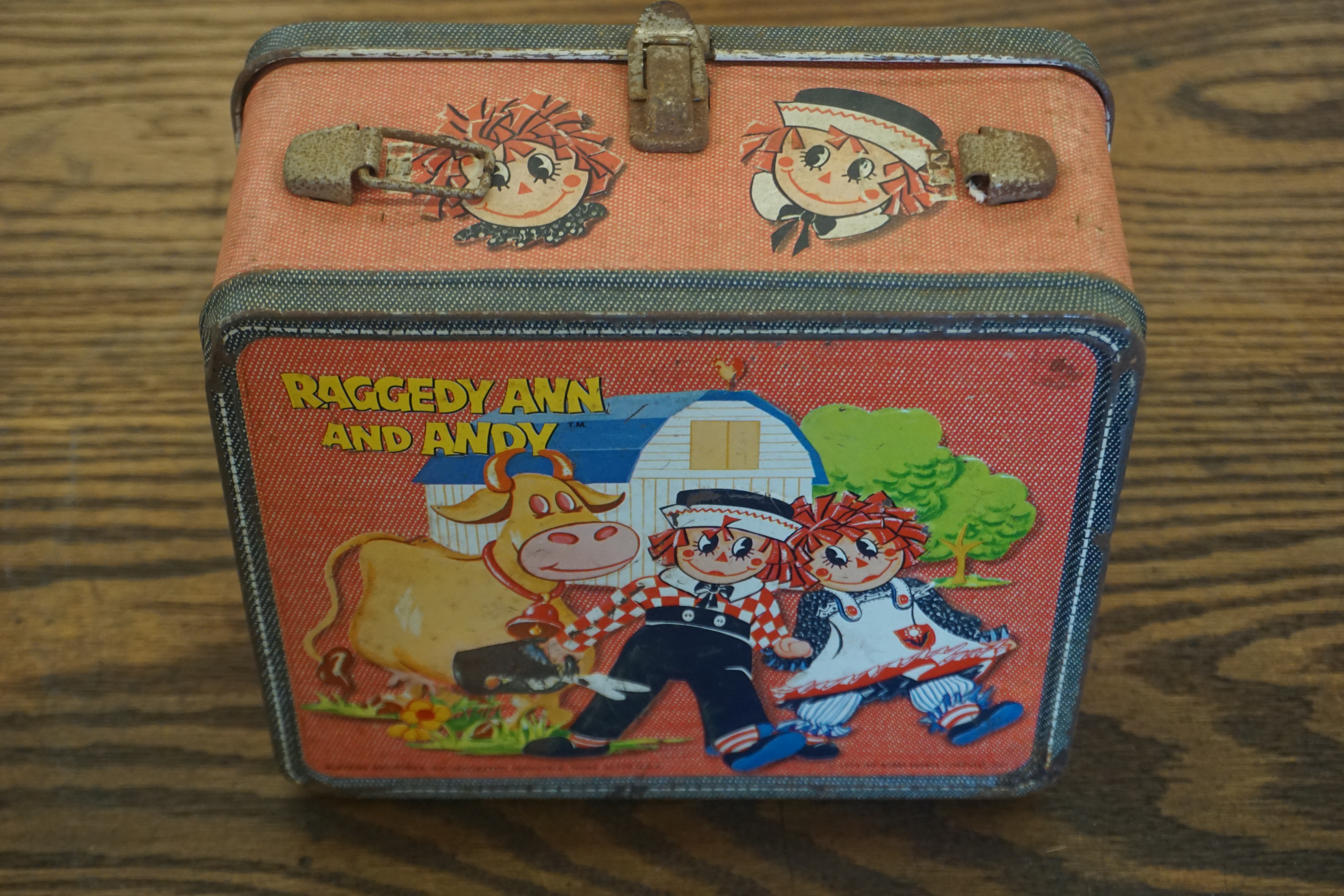 (image for) Raggedy Ann and Andy Lunchbox with Thermos (8465)