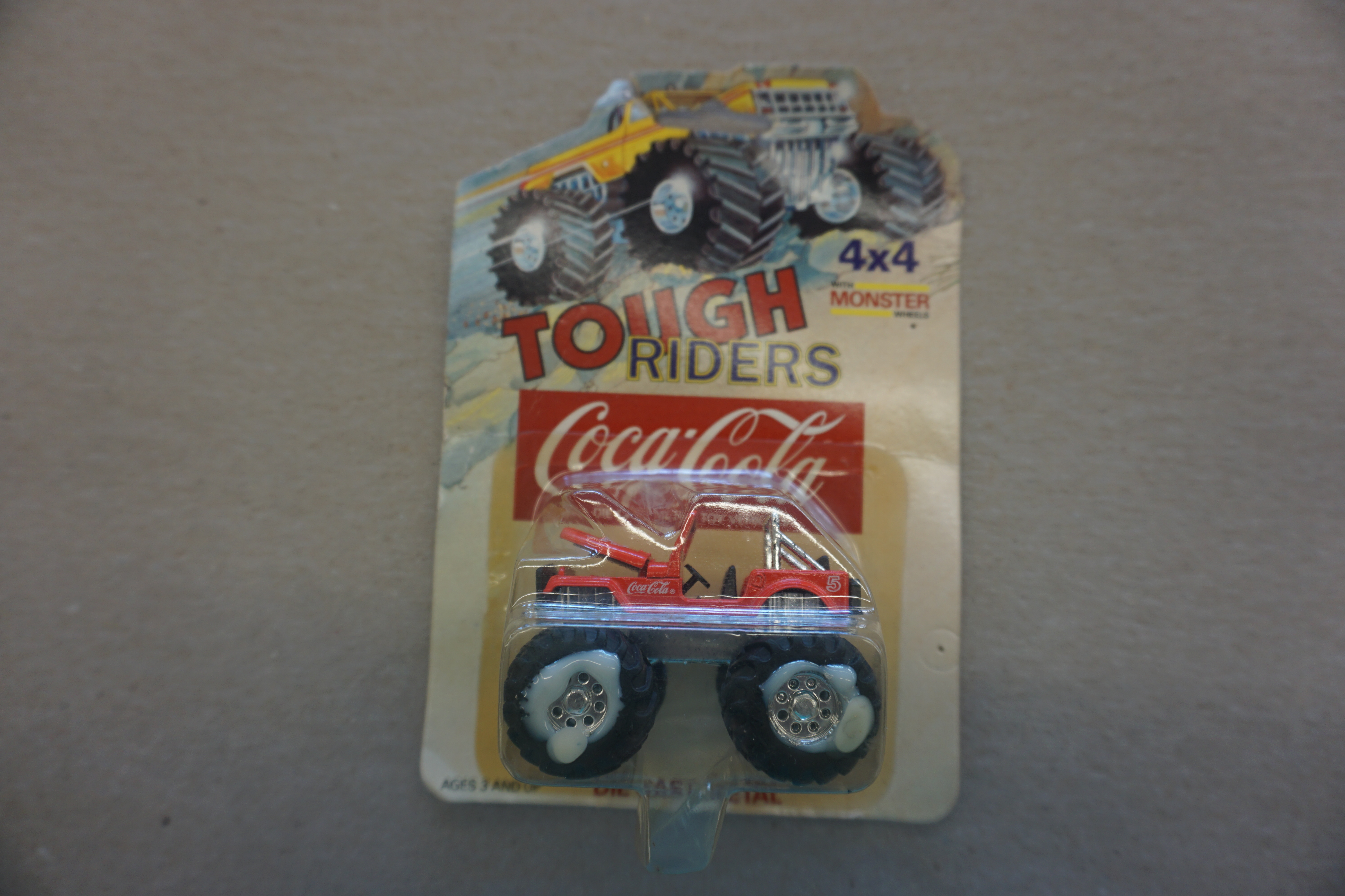 (image for) Tough Riders 2.5" Long Coca-Cola 4x4 Monster Truck (7173)