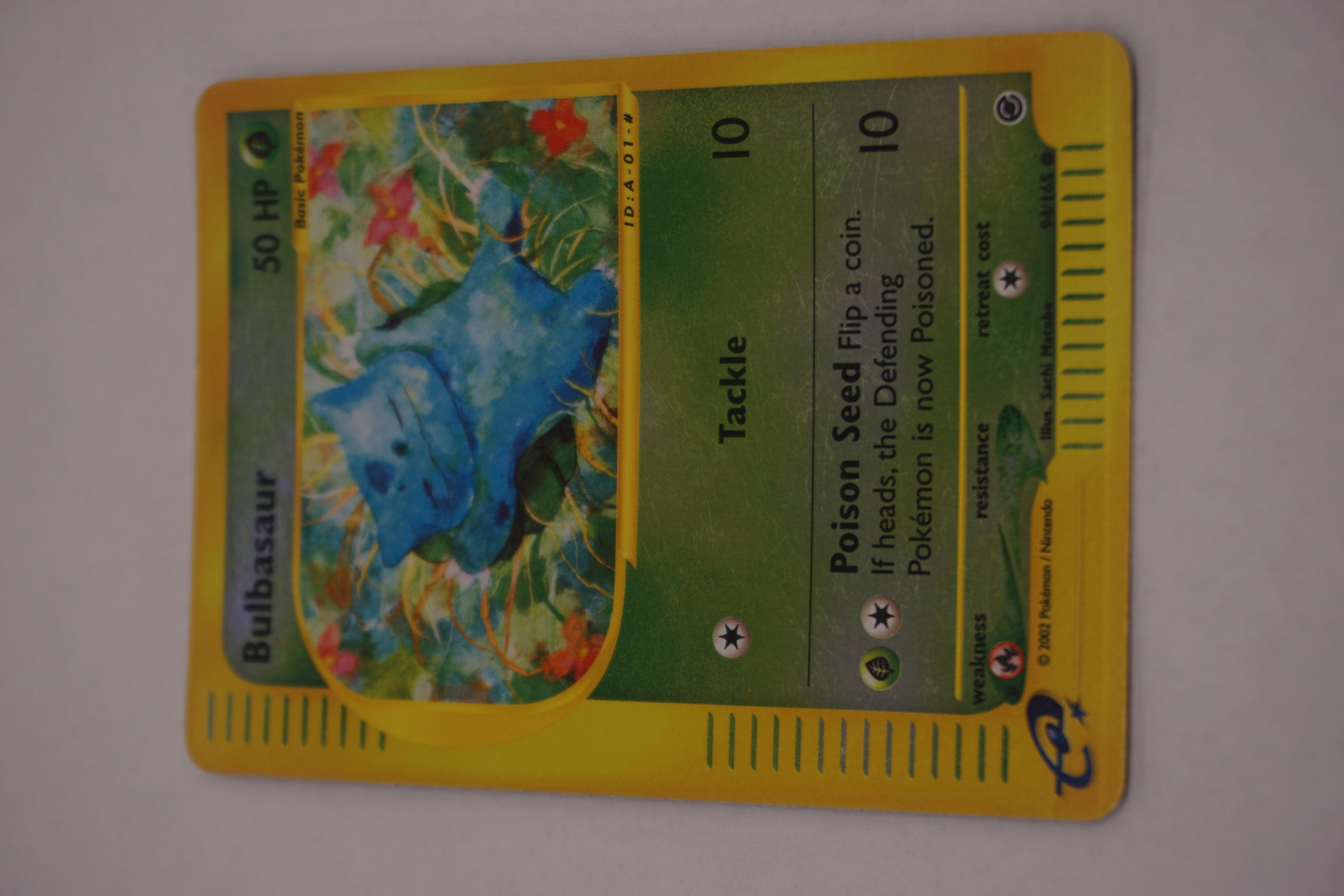 (image for) Bulbasaur (94) Expedition reverse holofoil Pokemon card (8688)