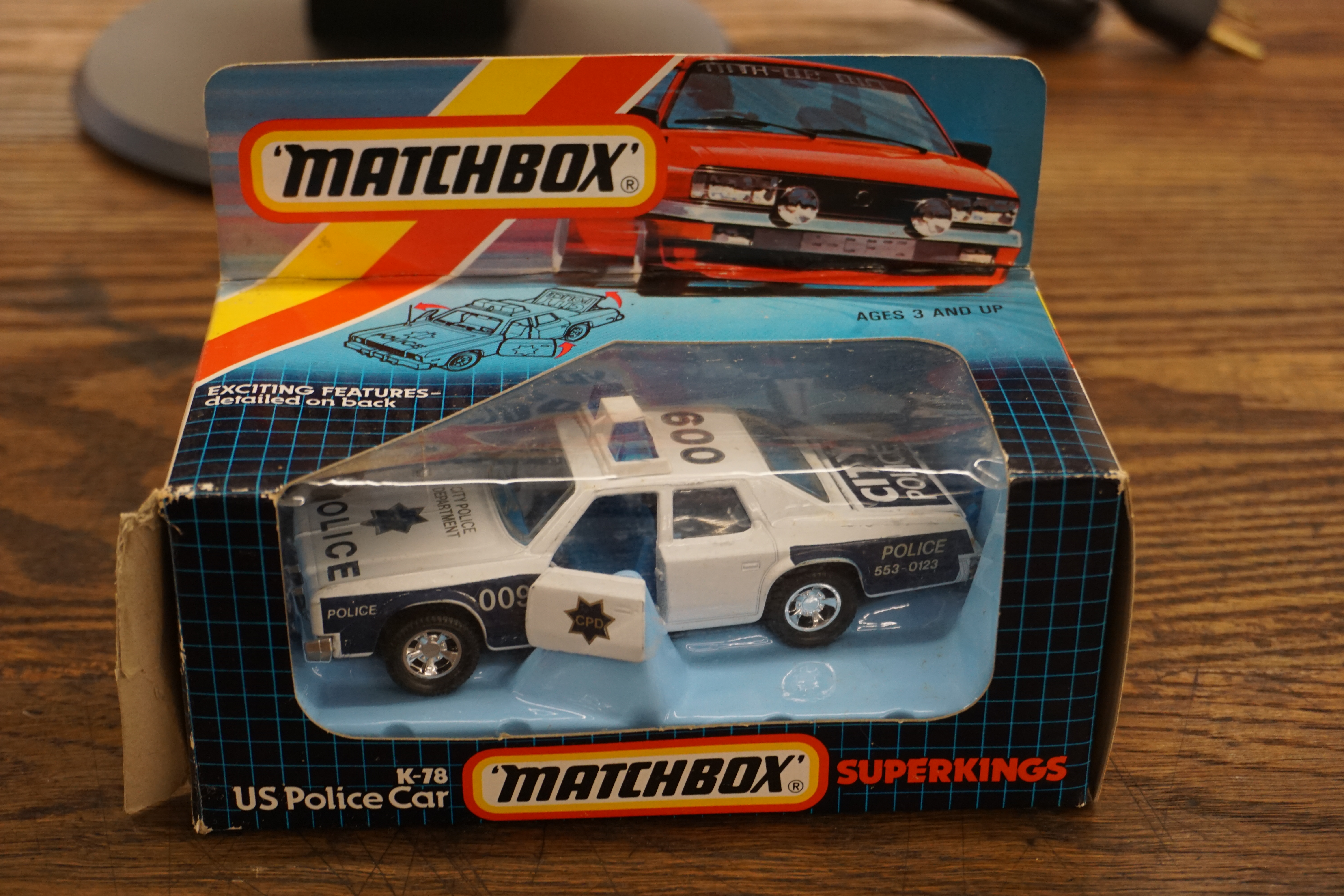 (image for) Matchbox K-78 Police Car (8351)