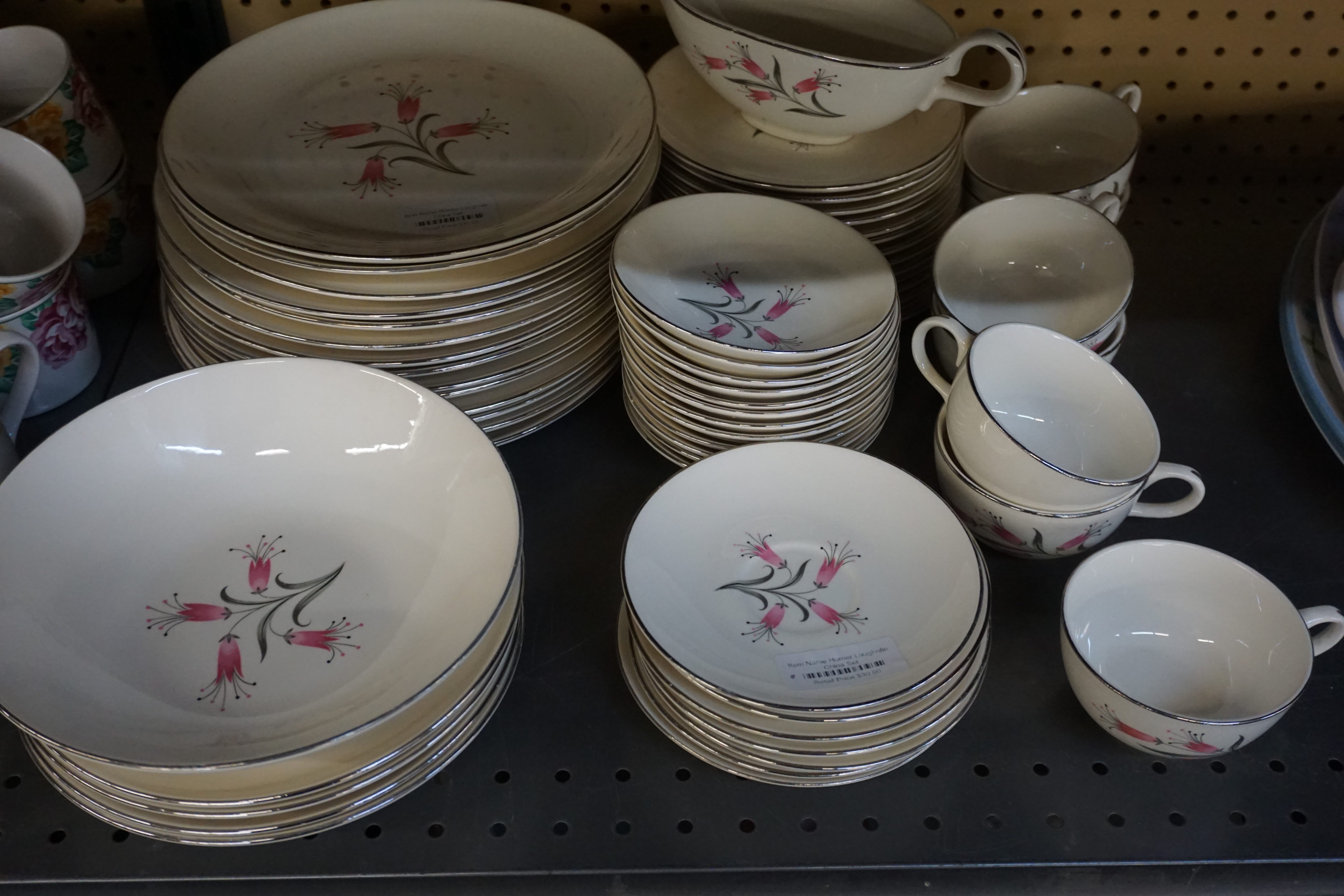 (image for) Homer Laughlin China "Big Pay Off" 60-piece set (8939)