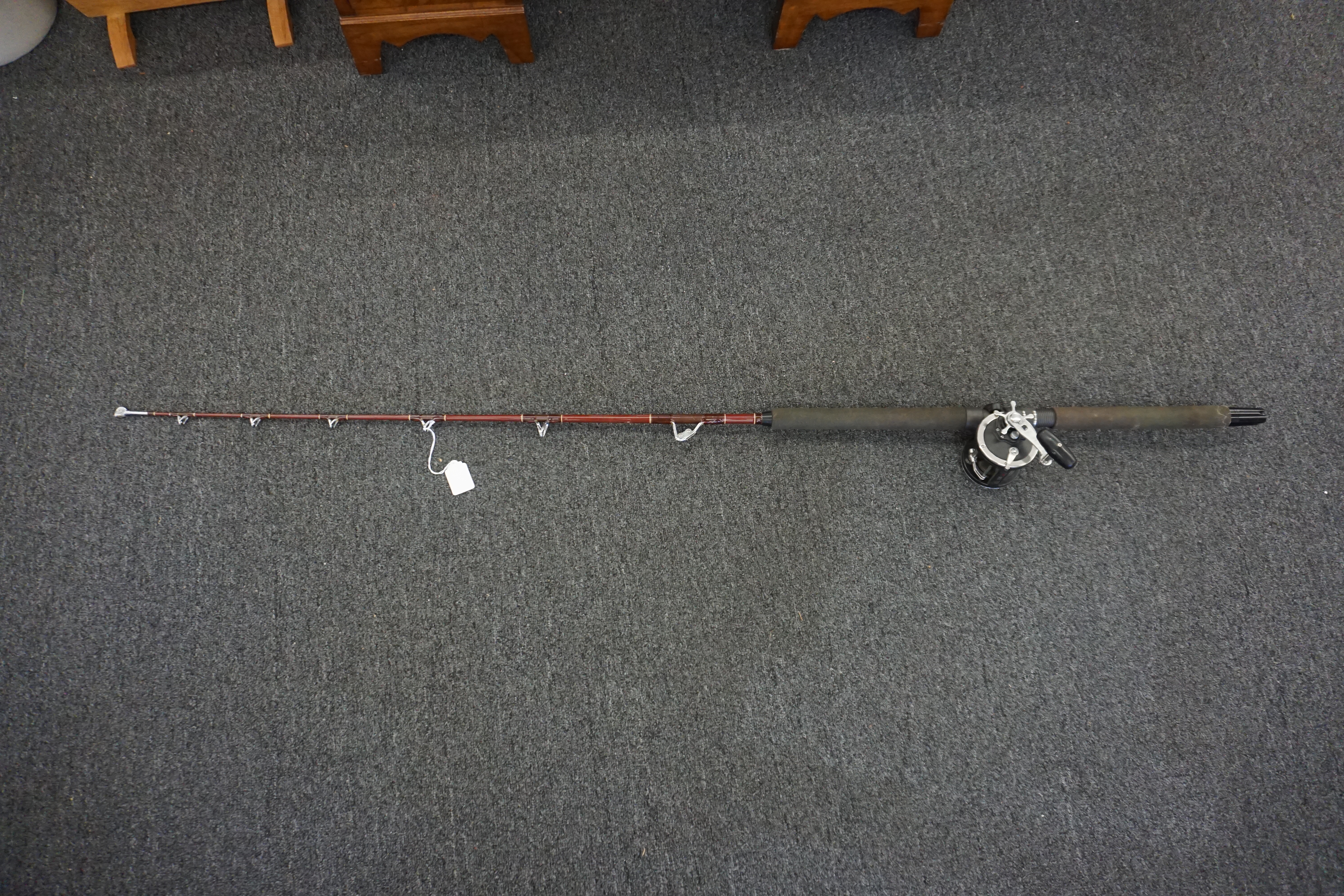 (image for) Fenwick Fenglass 6-foot rod 20-40 lb. with a Penn 330 GTI reel (9446)