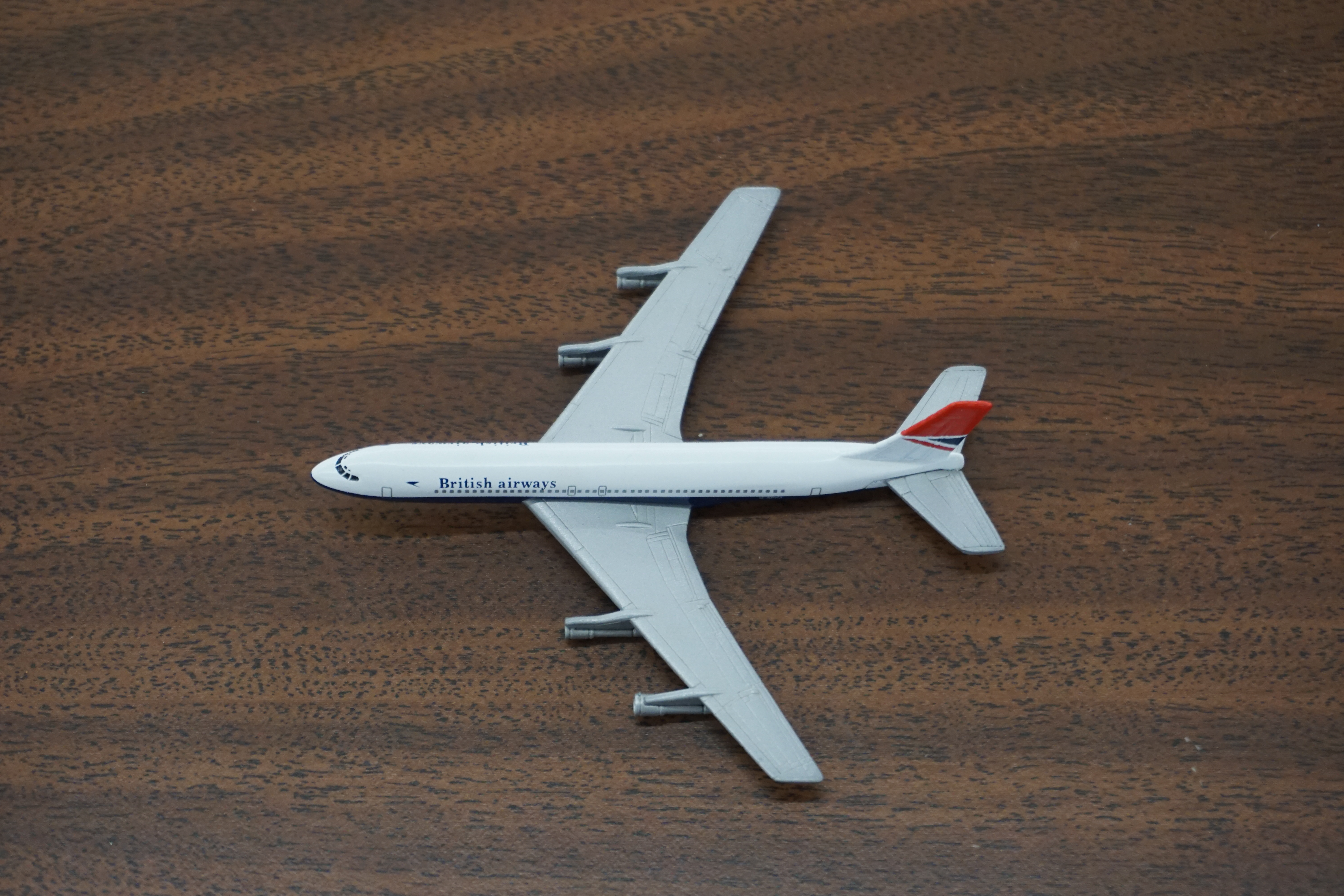 (image for) Corgi British Airways Boeing 207 airplane model (4491)