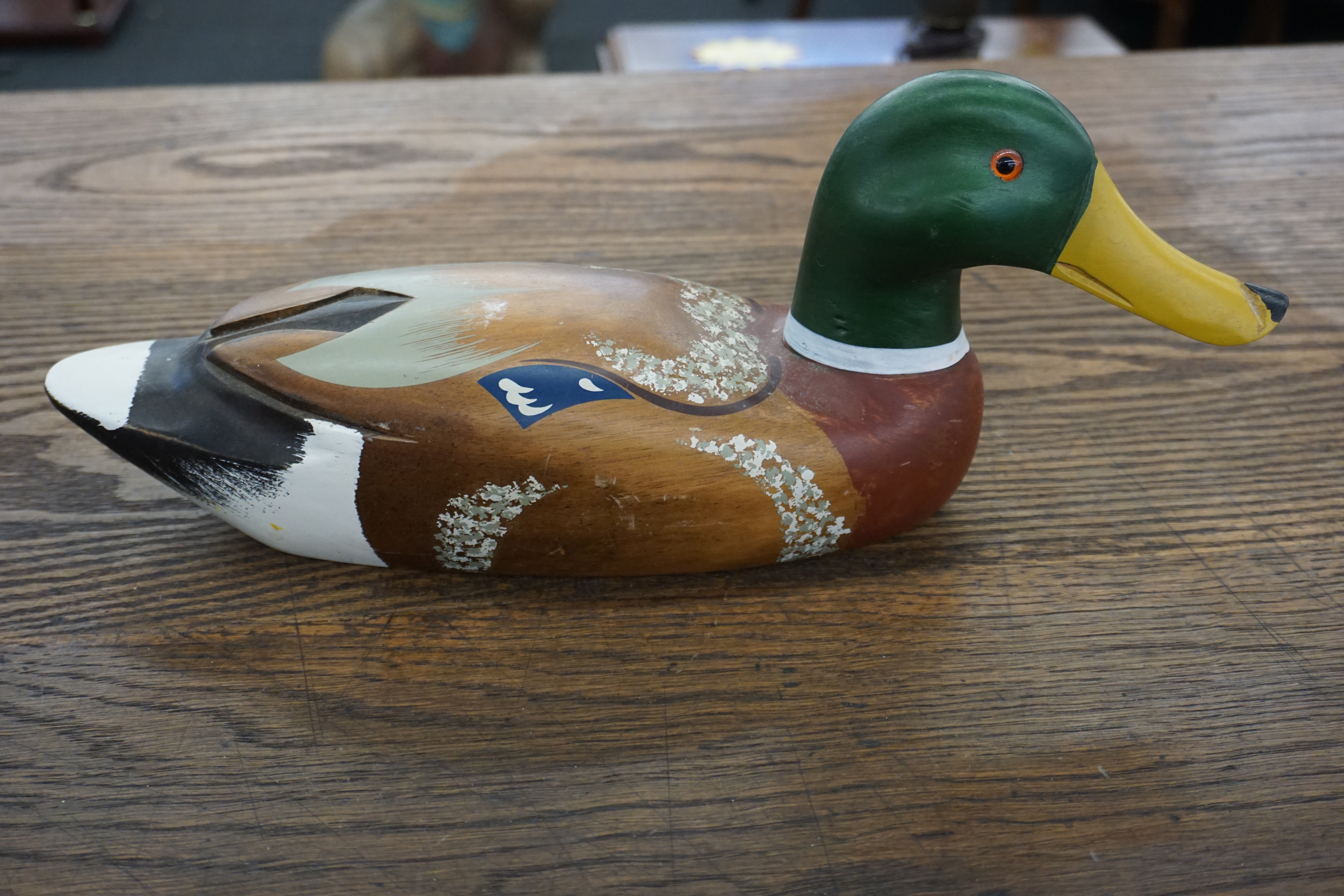 (image for) Wooden duck decoy (8263)