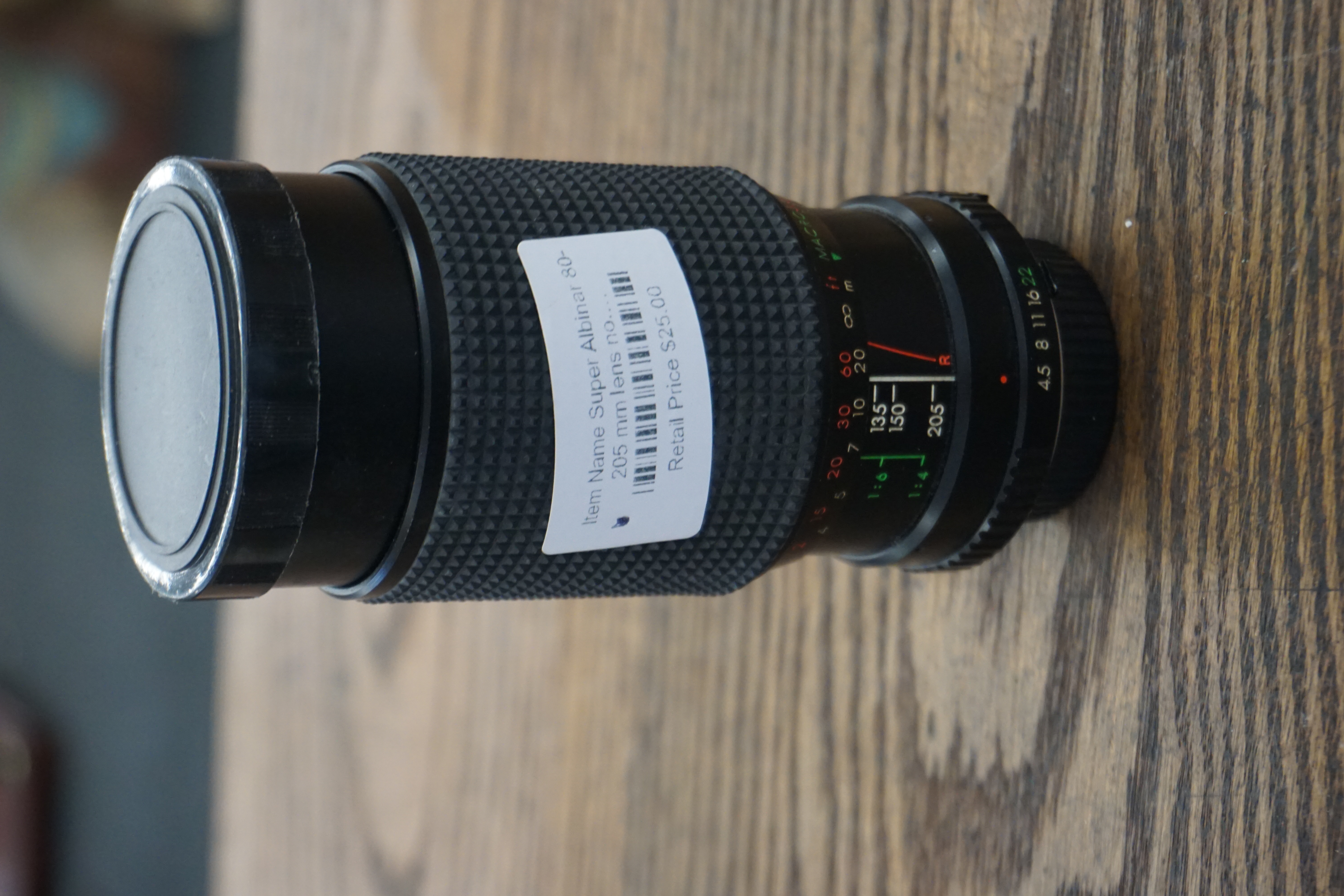 (image for) Super Albinar 80-205 mm lens (9388)