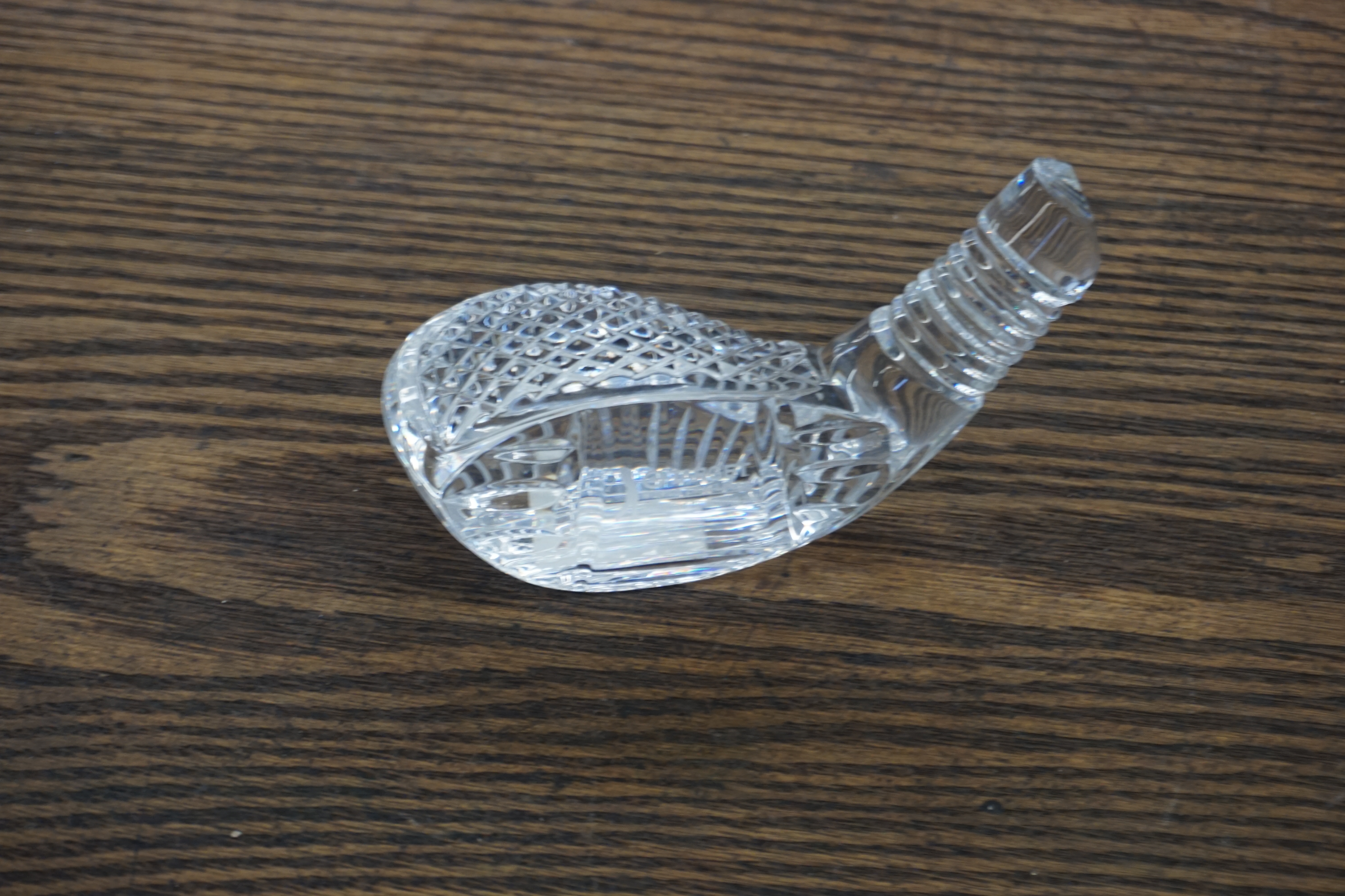 (image for) Waterford Crystal driver golf club head paperweight (9743)