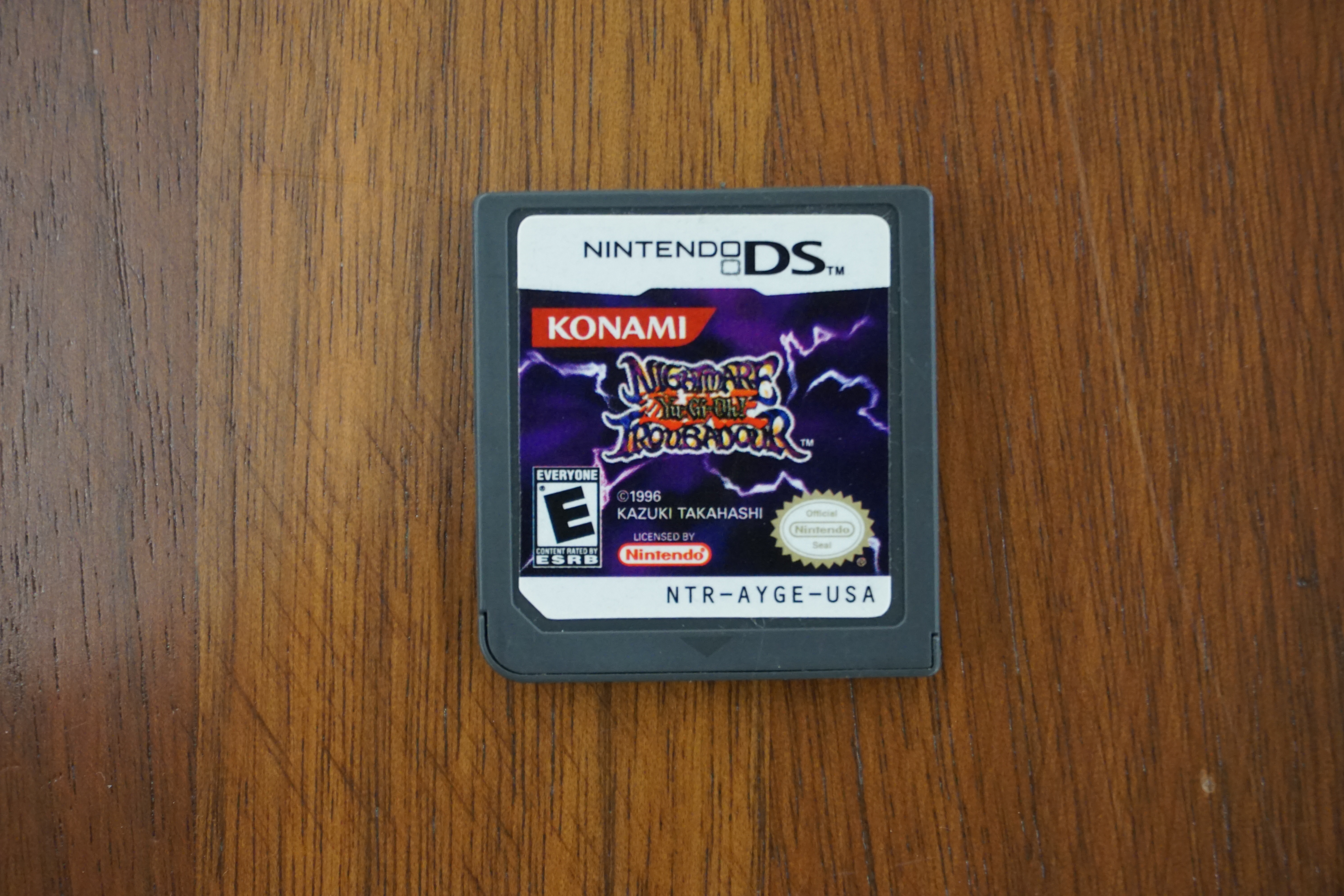 (image for) Yu-Gi-Oh! Nightmare Trabadour DS game tested and working (7583)