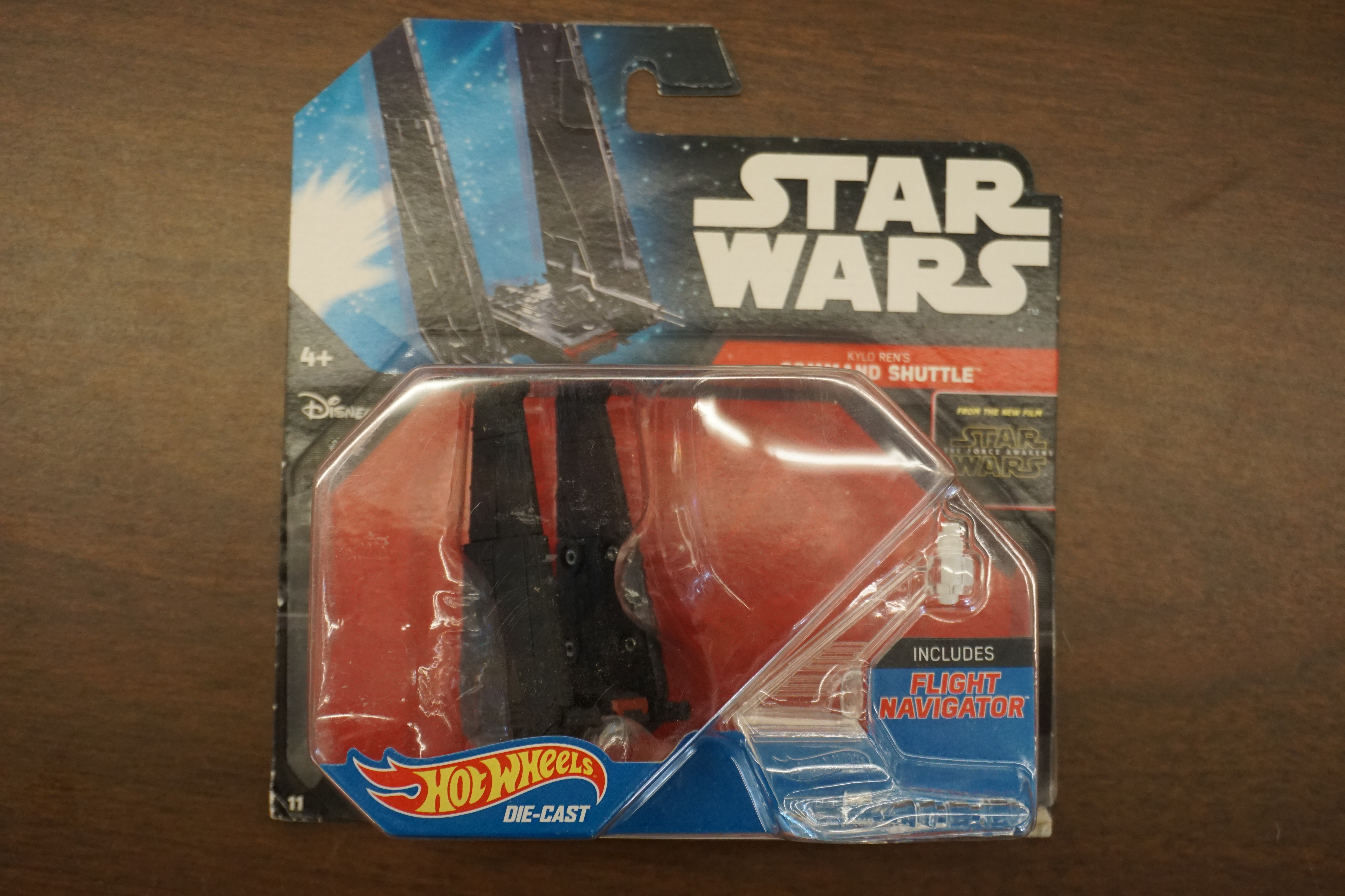 (image for) Hot Wheels Die Cast Kylo Ren's Command Shuttle (6848)