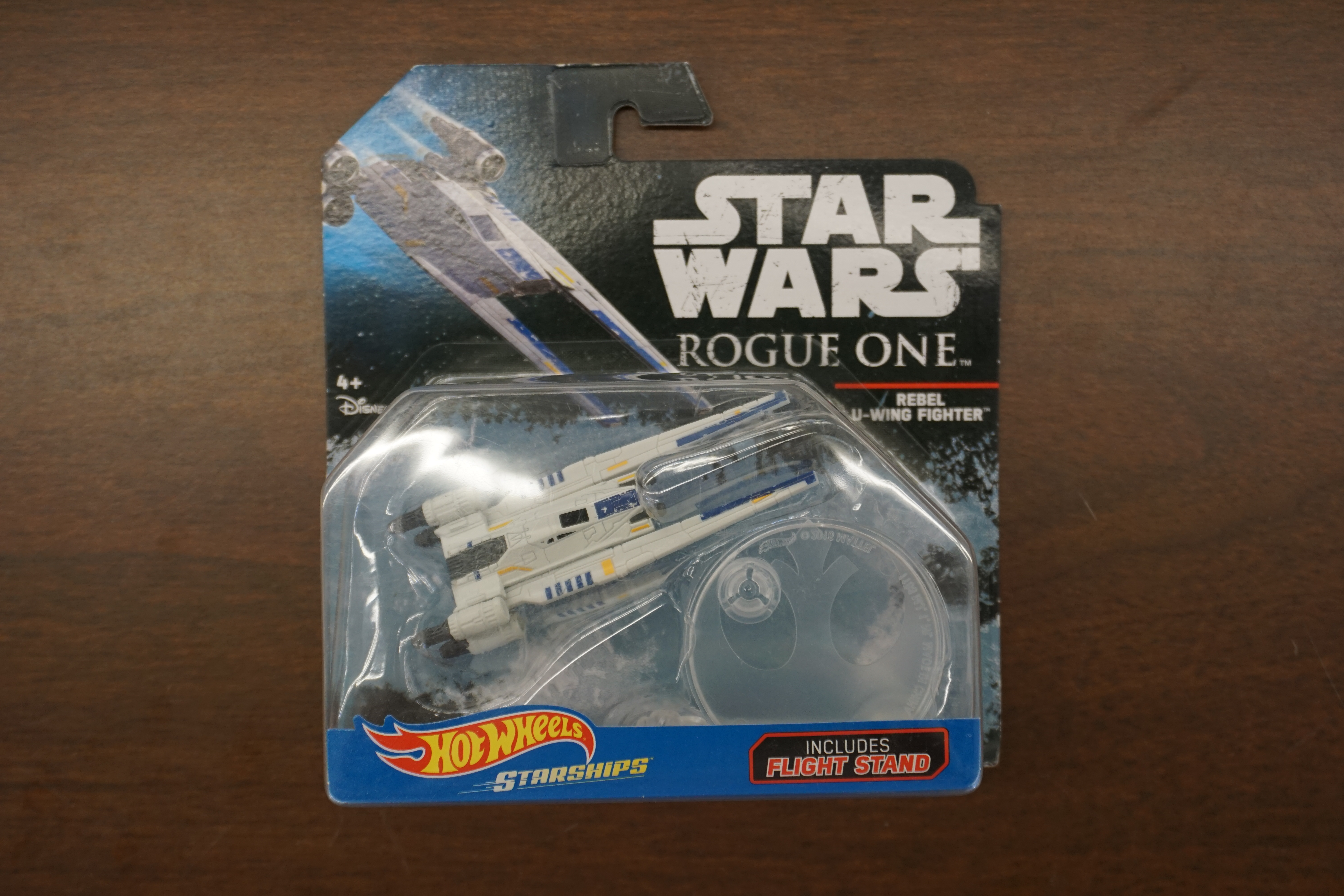 (image for) Hot Wheels Star Ships Rebel U-Wing Fighter (6809) Selling price is $15.00 +tax NOTE: If this item is new in the original box. The box may have some damage. See photos. Being sold at and thr