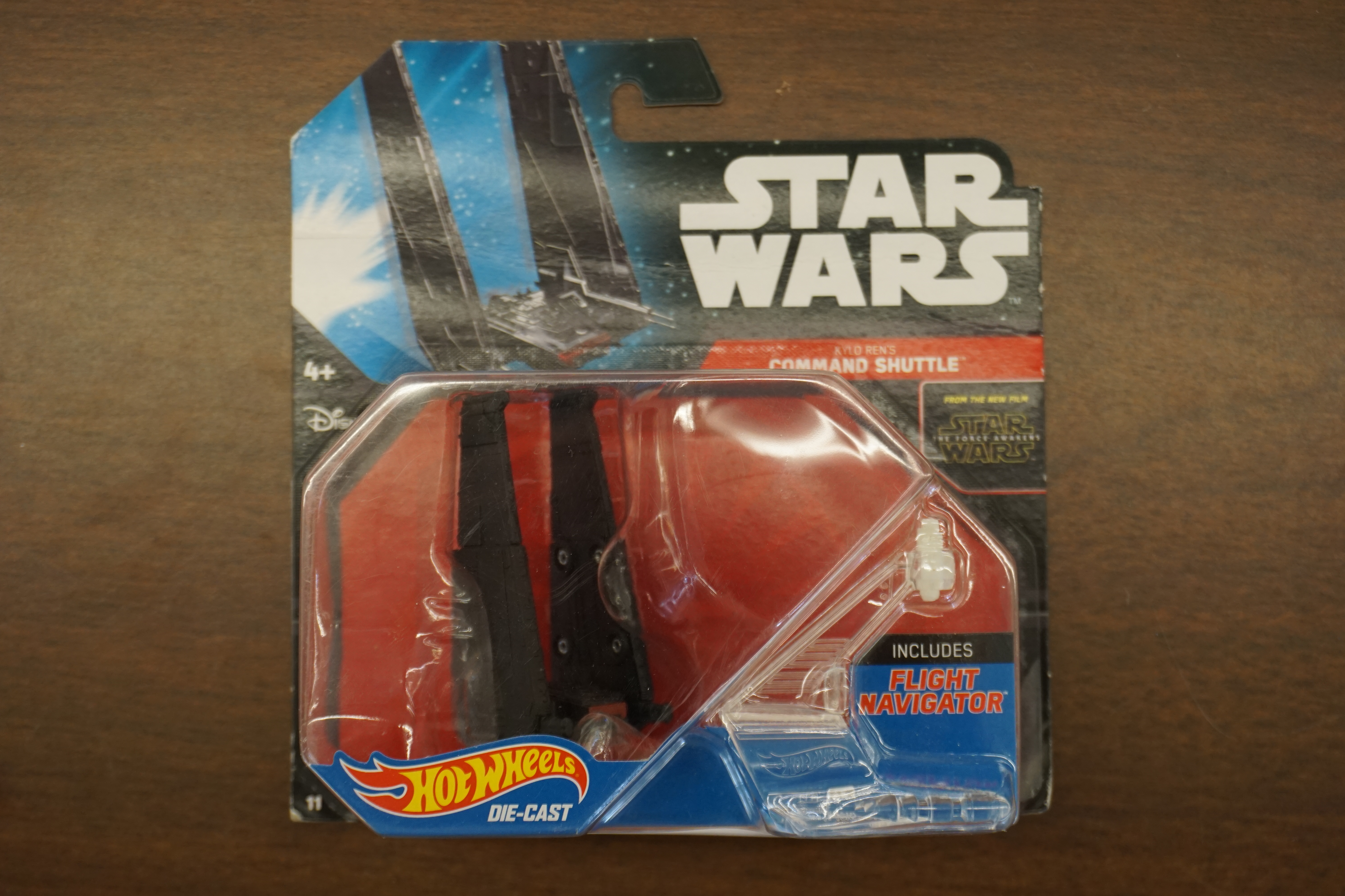 (image for) Hot Wheels Die Cast Kylo Ren's Command Shuttle (6849)