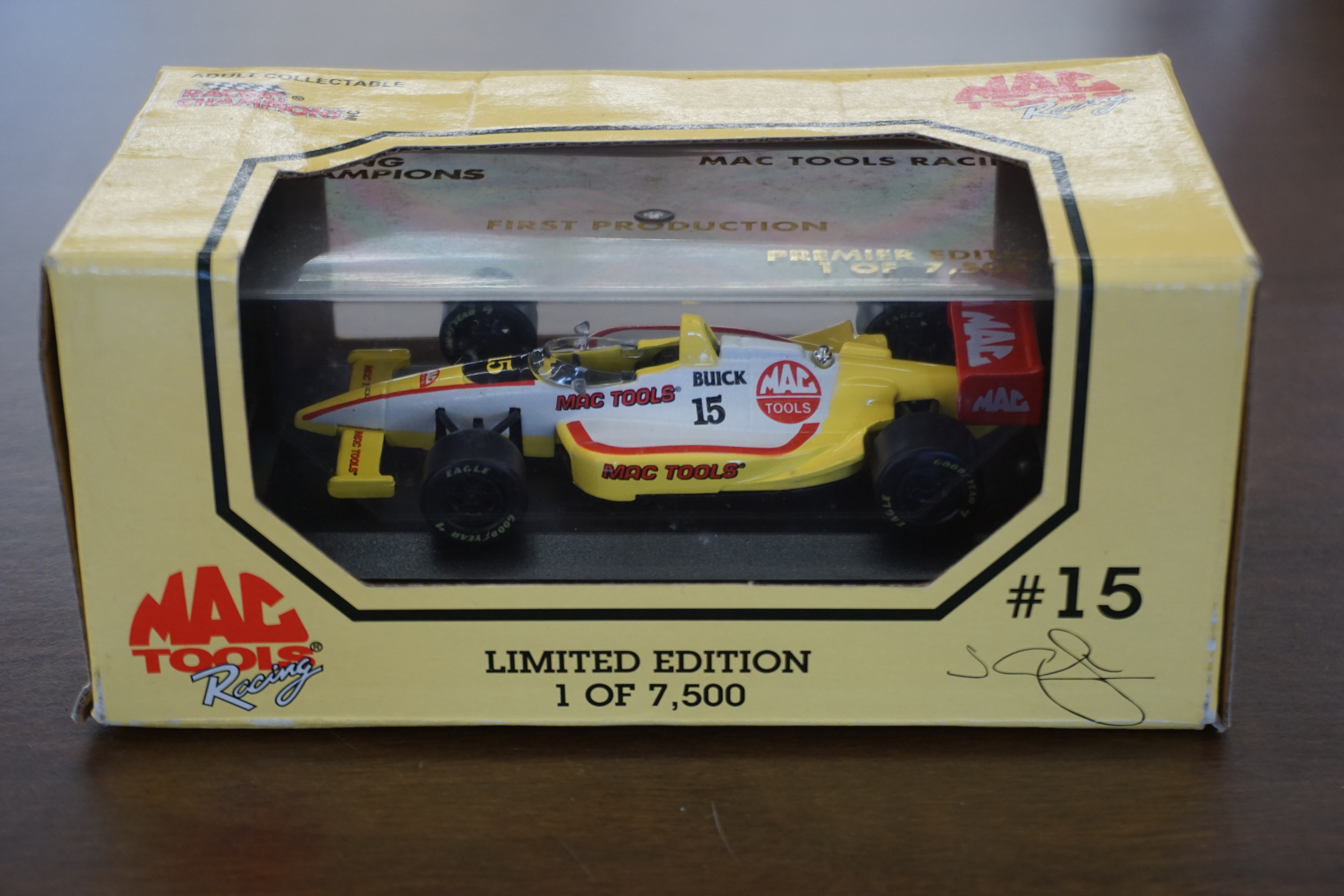 (image for) Racing Champions 1/43 scale Mac Tools Racing car 1 of 7500 (9733)