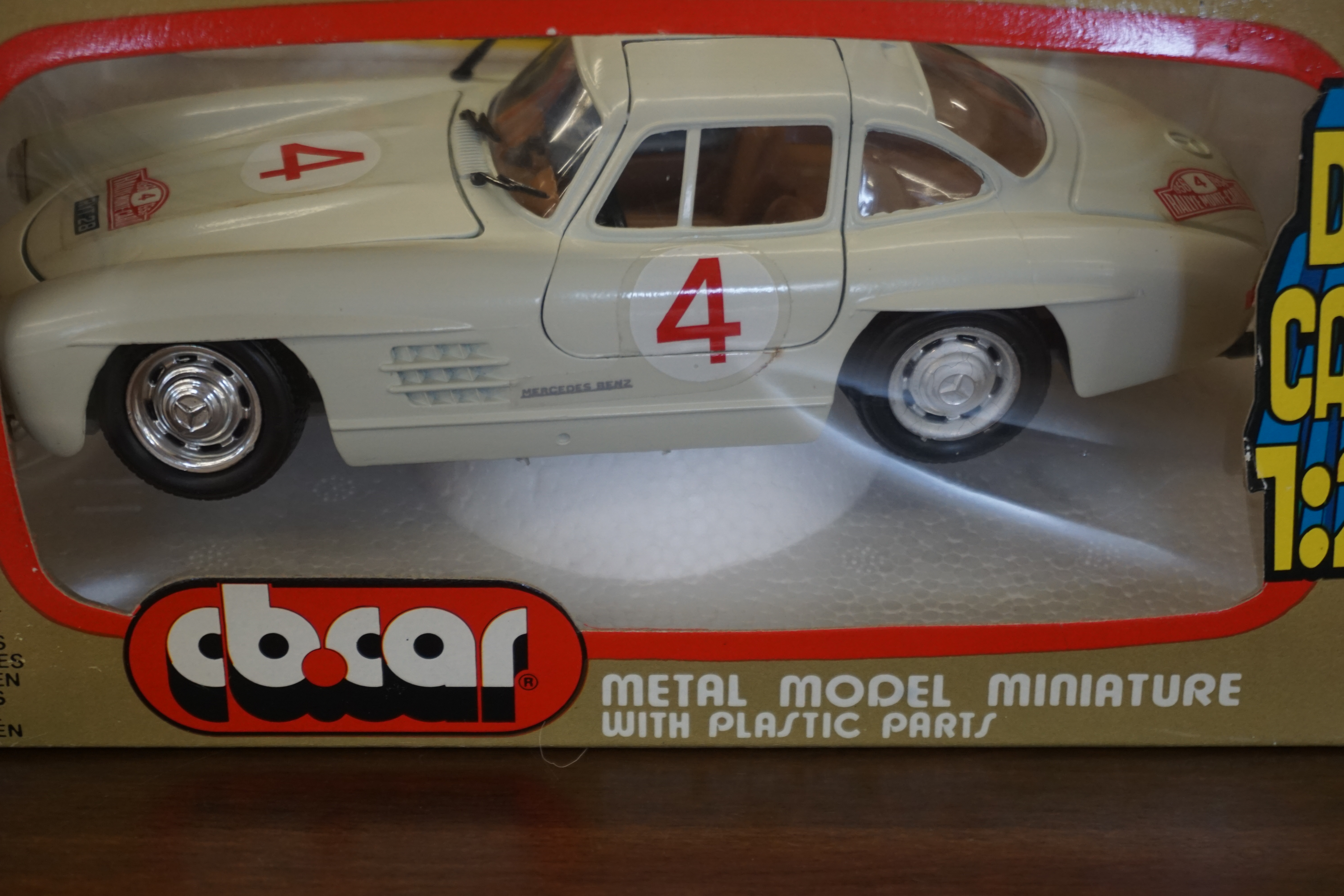 (image for) CB. Car 1/24 scale Mercedes 300 SL 54 Rally Montecarlo #4 (4401)