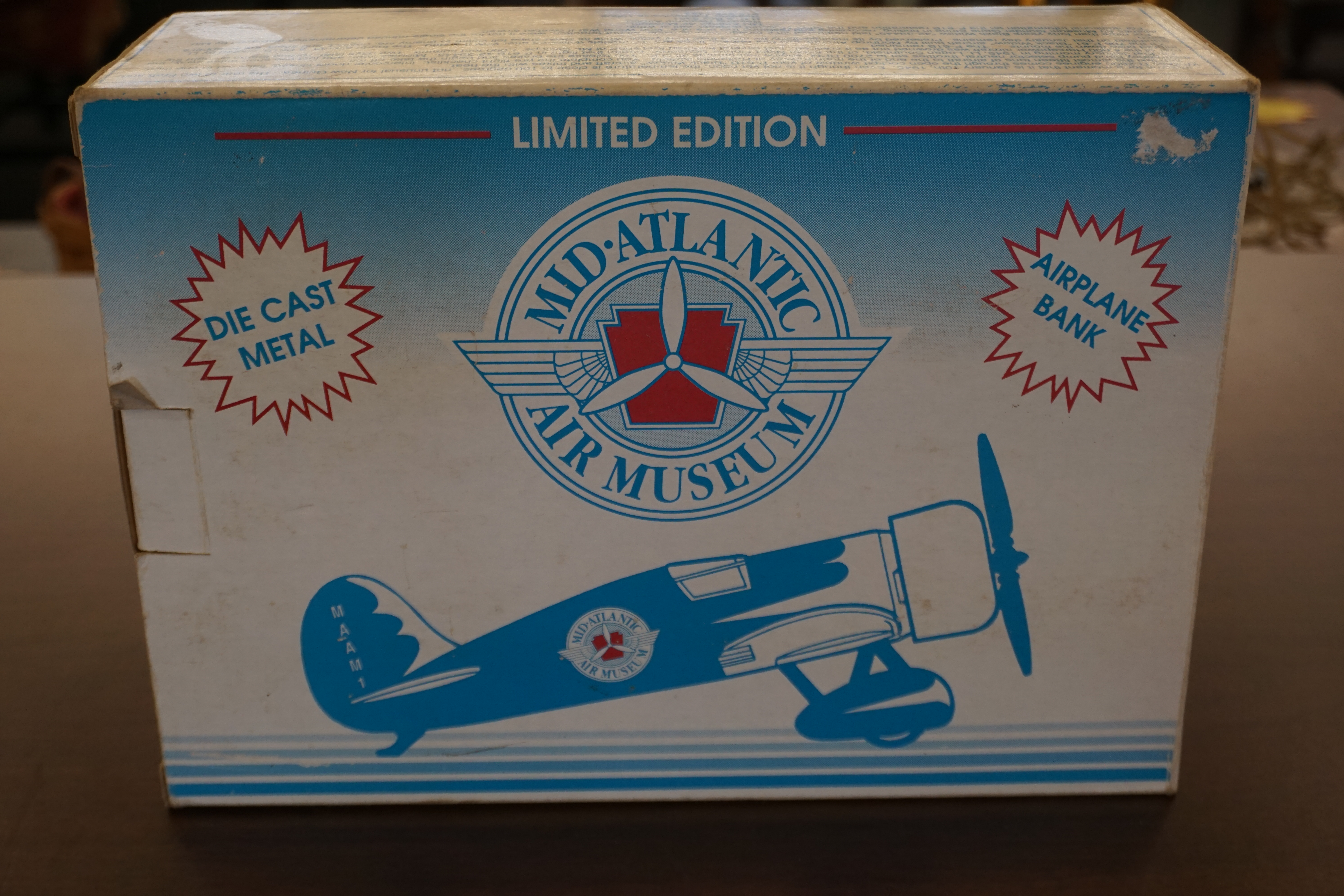 (image for) Eastwood Automobilia Mid Atlantic Air Museum Air Plane Bank Die Cast (0123)