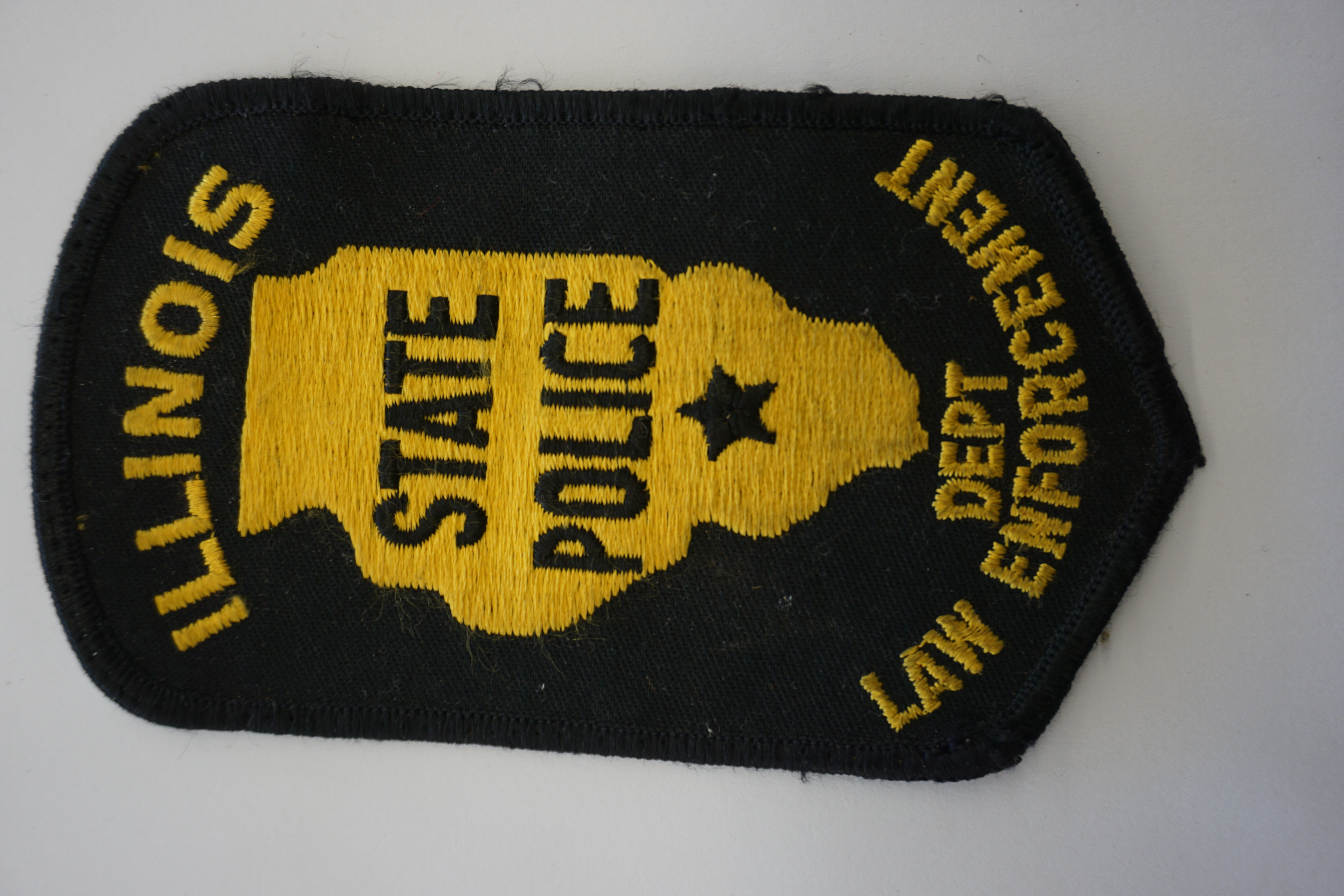 (image for) Illinois State Police Dept. Law Enforcement Patch 3" x 5" (10486)