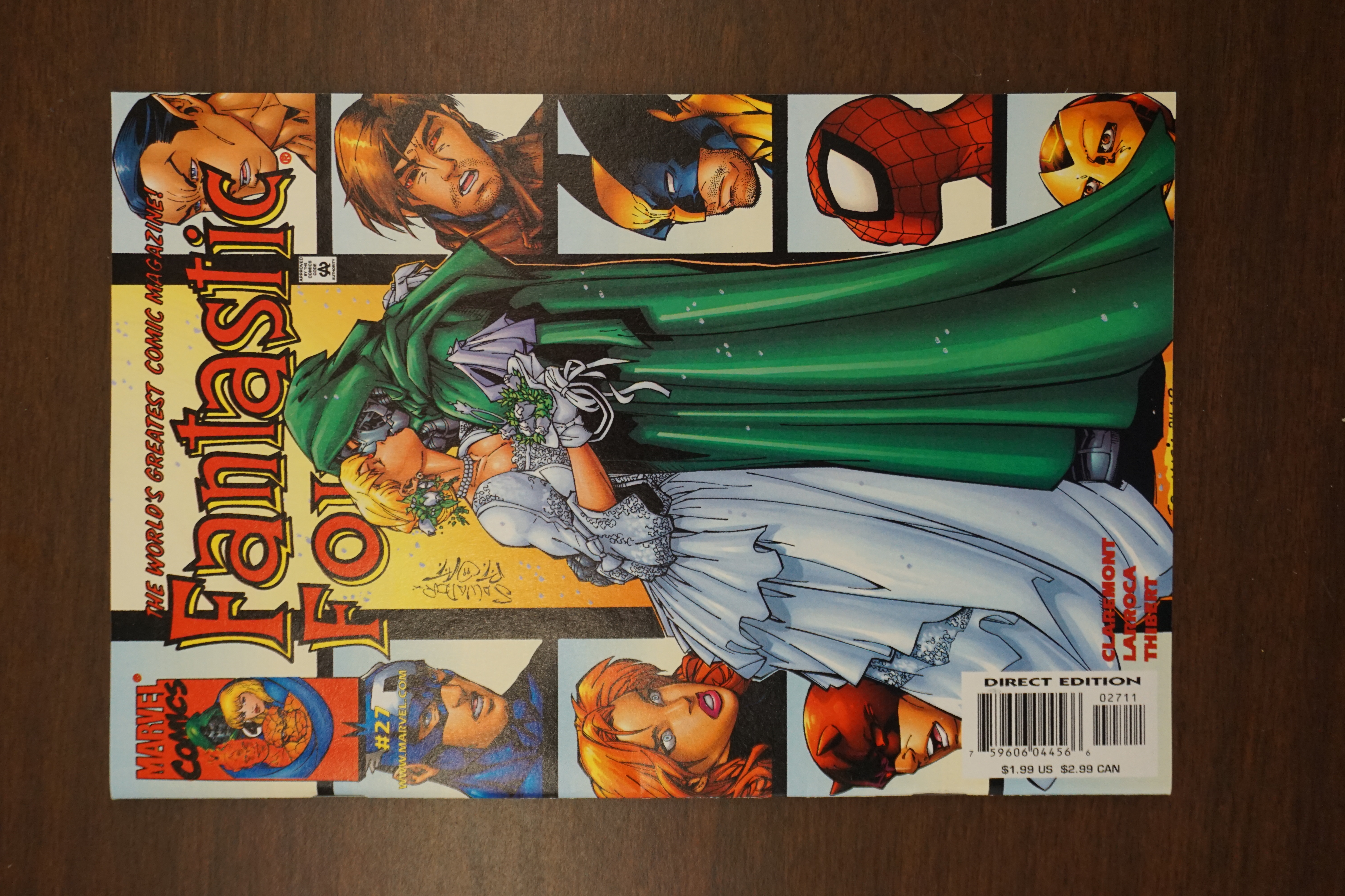 (image for) Fantastic Four 27 Doctor Doom Wedding Cover Comic Book (7417)