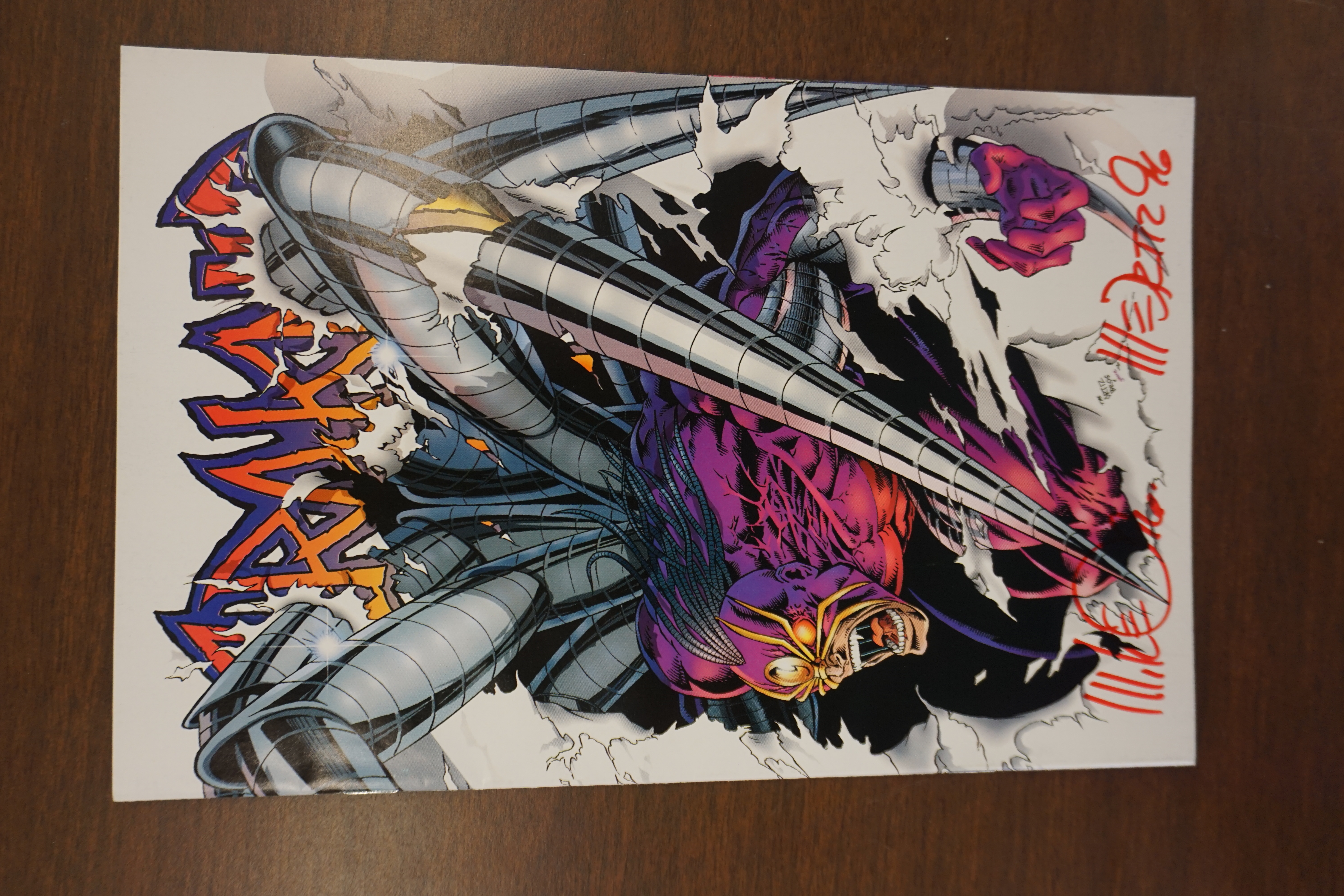 (image for) Araknis 0 Special Edition Signed Comic Book NM (8023)