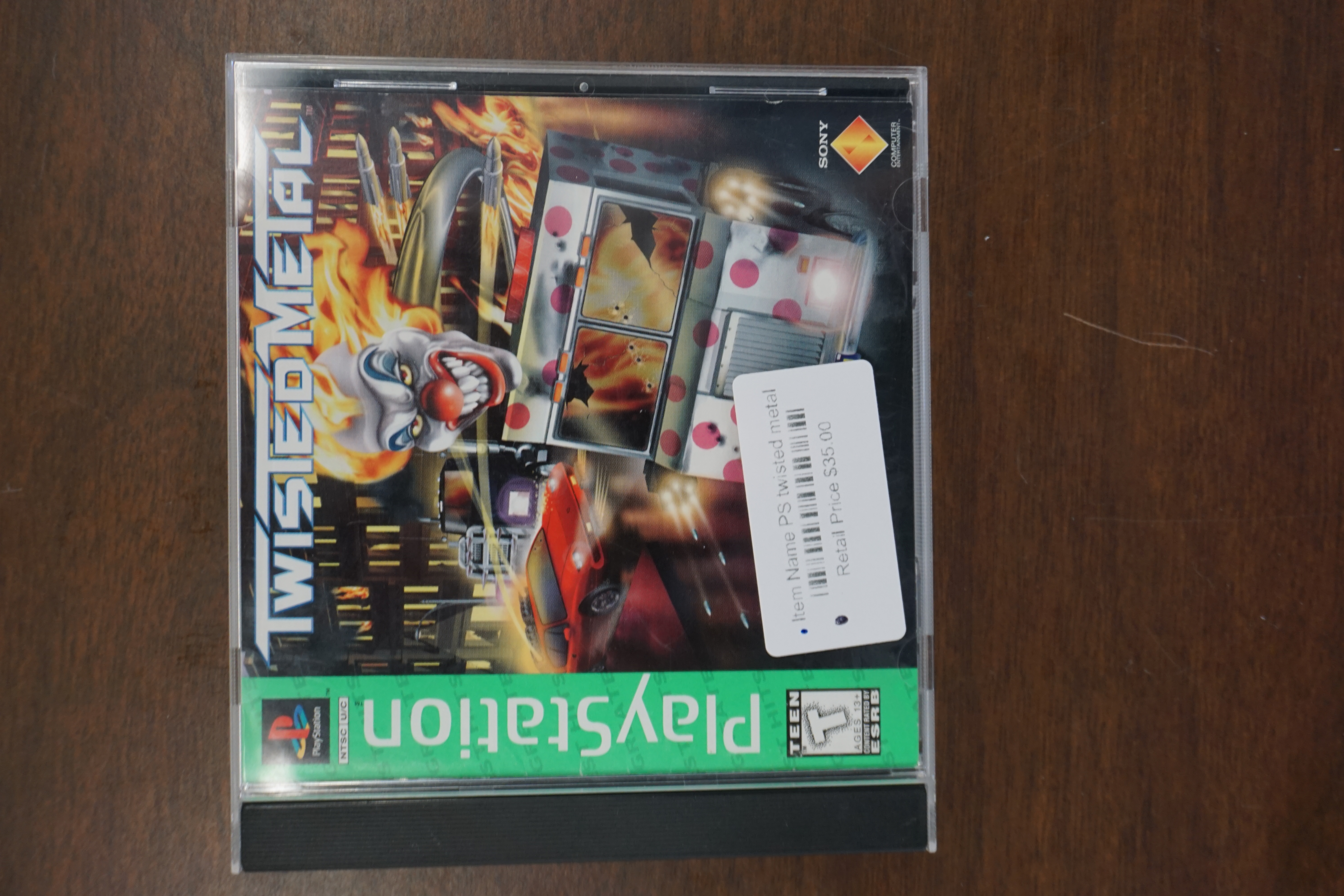 (image for) PS twisted metal With Booklet Manual (4593)