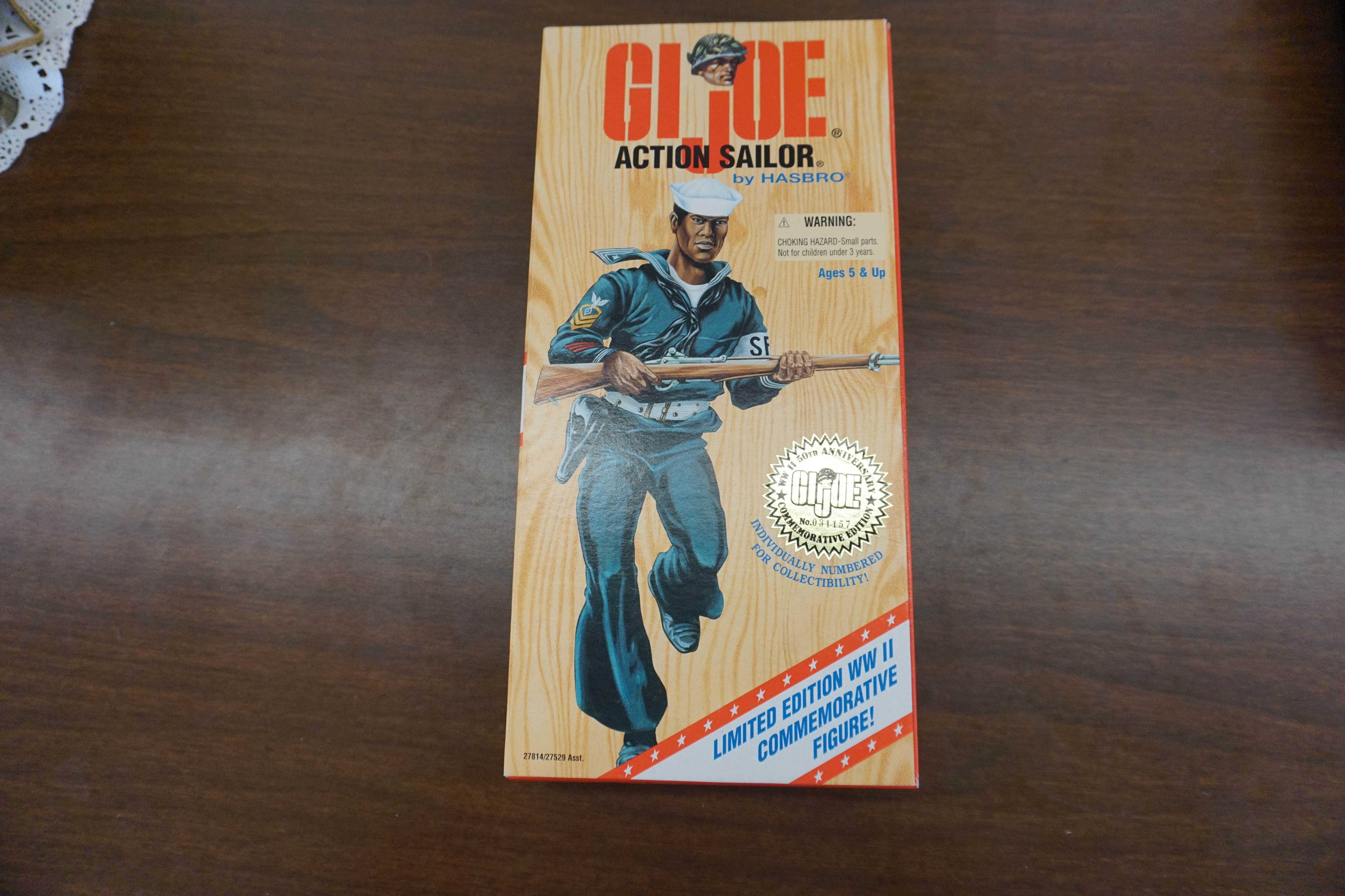 (image for) GiJoe Action Sailor Limited Edition WWII Commemorative Figure 12" open box figure (10545)