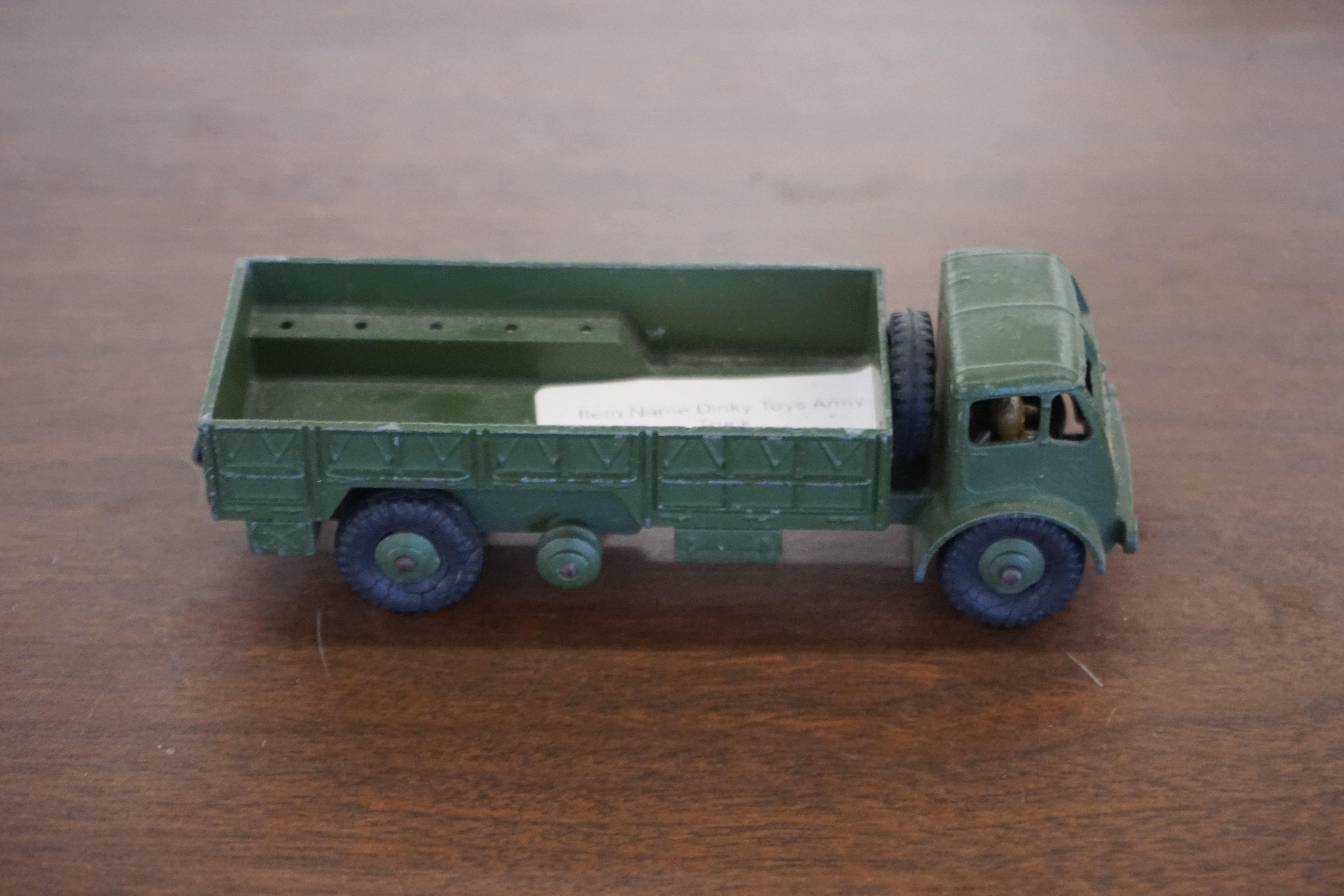 (image for) Dinky Toys "10-ton army truck" model made in England (1443)