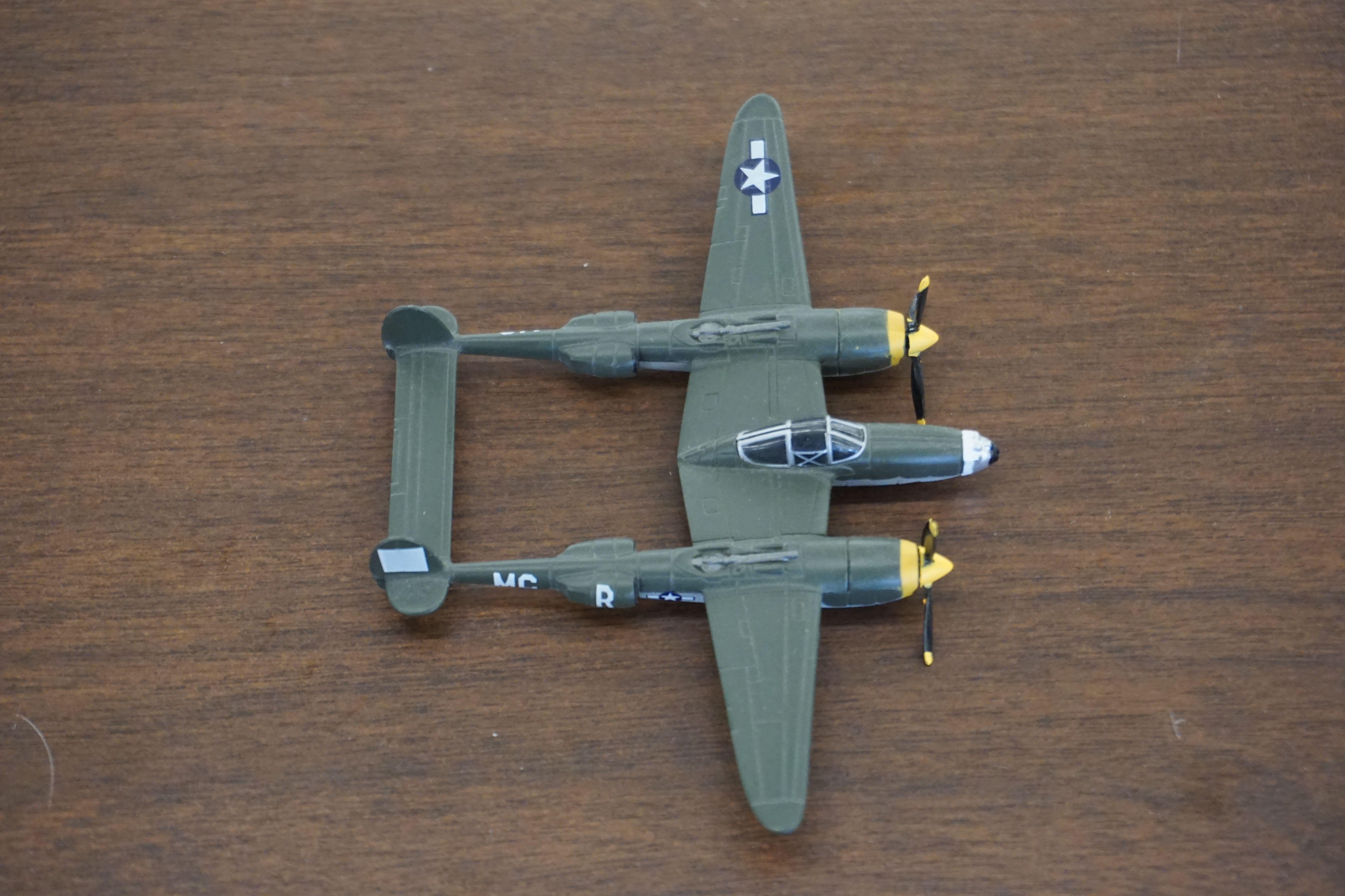 (image for) Corgi P-38 Lightning plane model (4486)