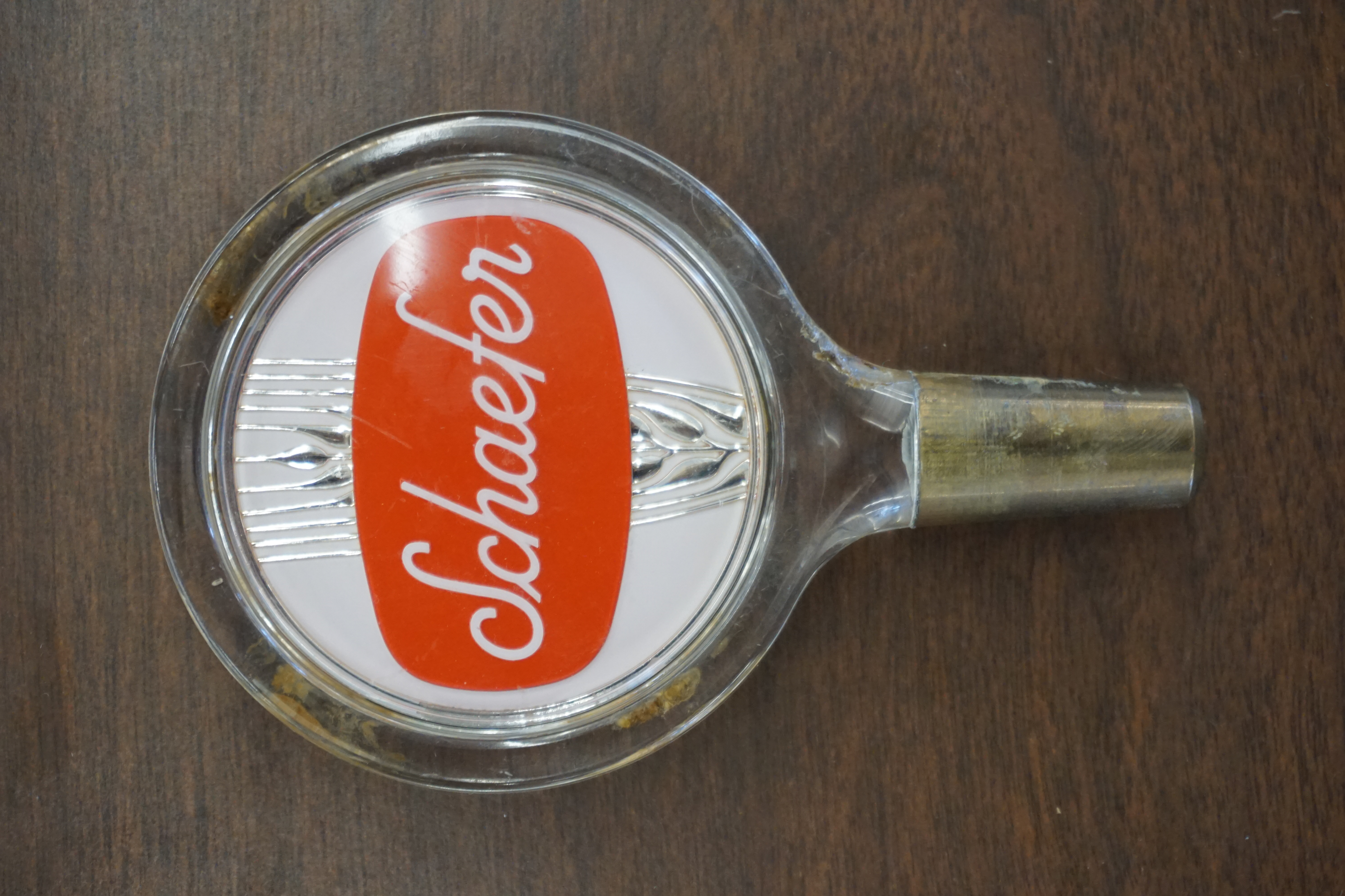 (image for) Vintage Schaefer Acrylic Beer Tap Handle (6244)