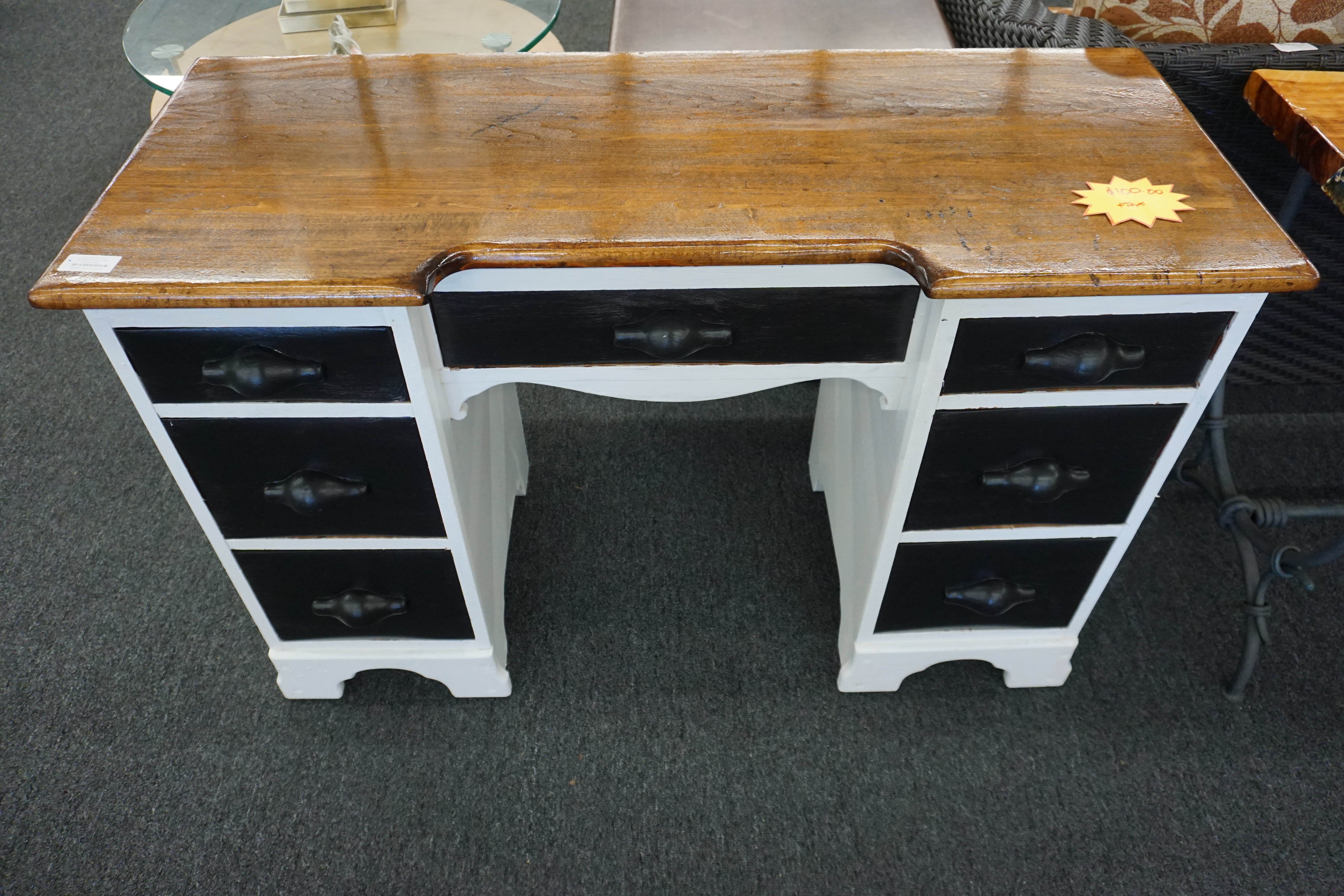 (image for) Wooden desk refurbished by B&H Woodcrafters (10529)