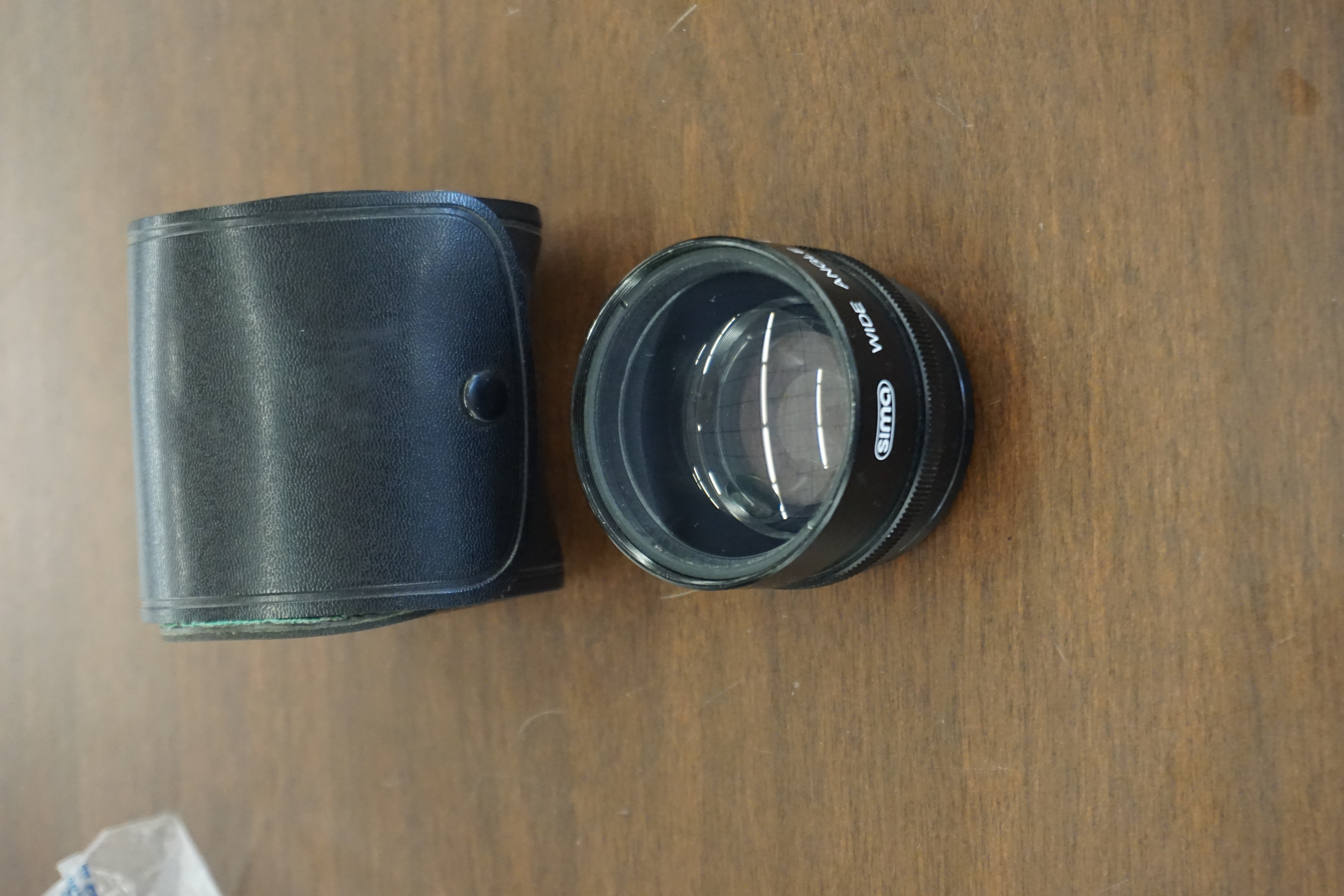 (image for) Sima Wide Angle Conversion Lens 0.5X w/ Case (10636)