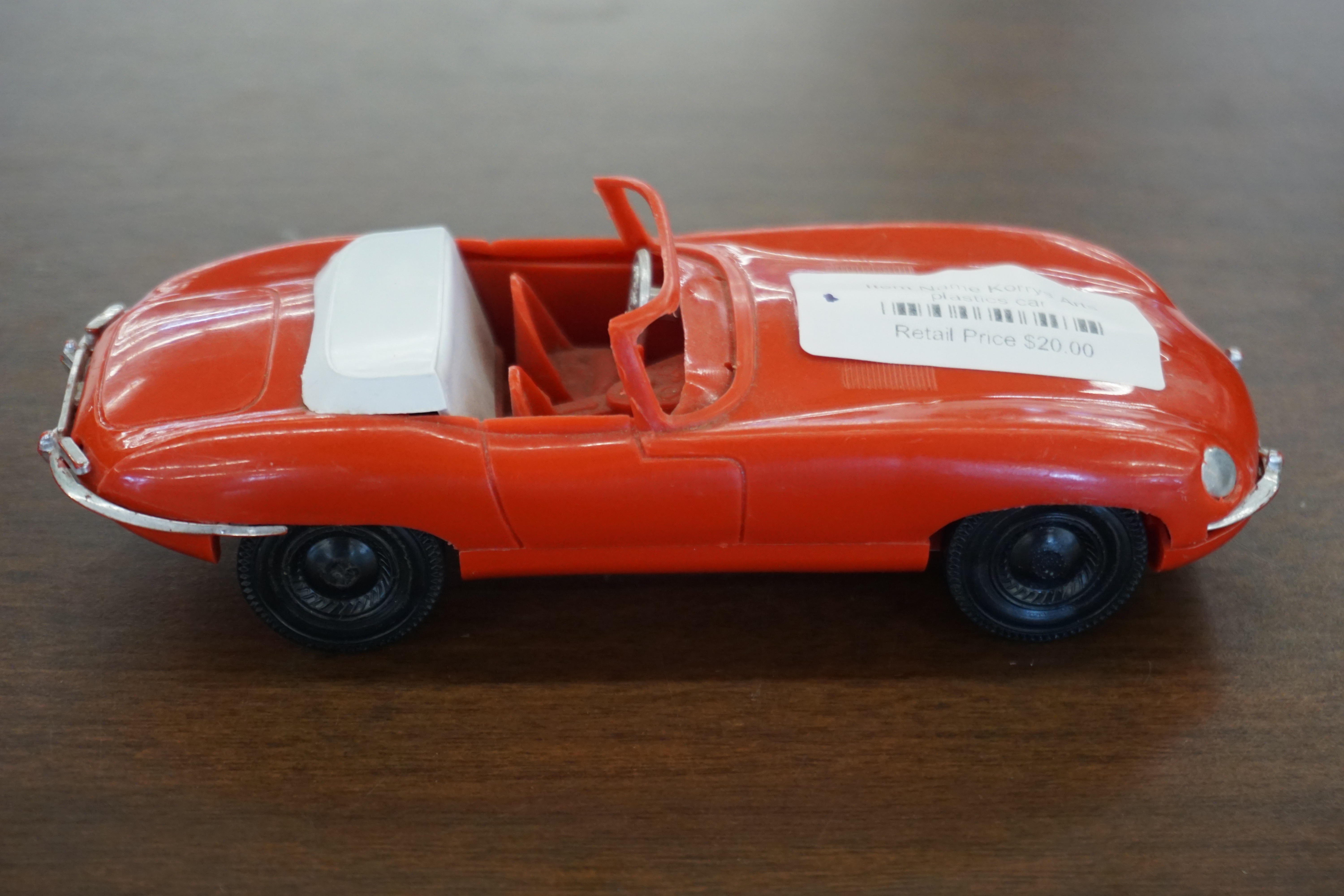 (image for) Korris Kars plastics convertible car (0277)