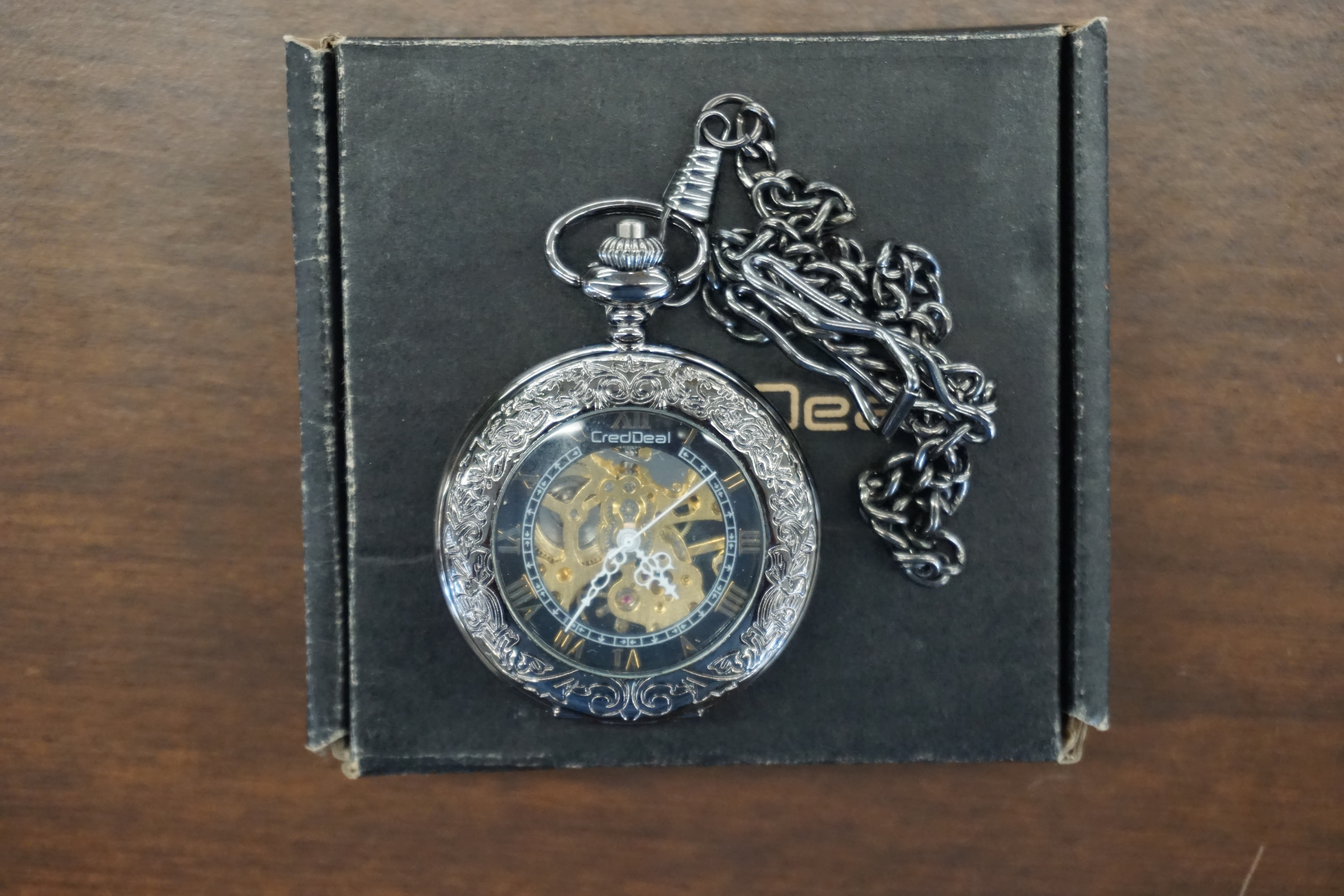 (image for) CredDeal Wind Up Pocket Watch (10727)