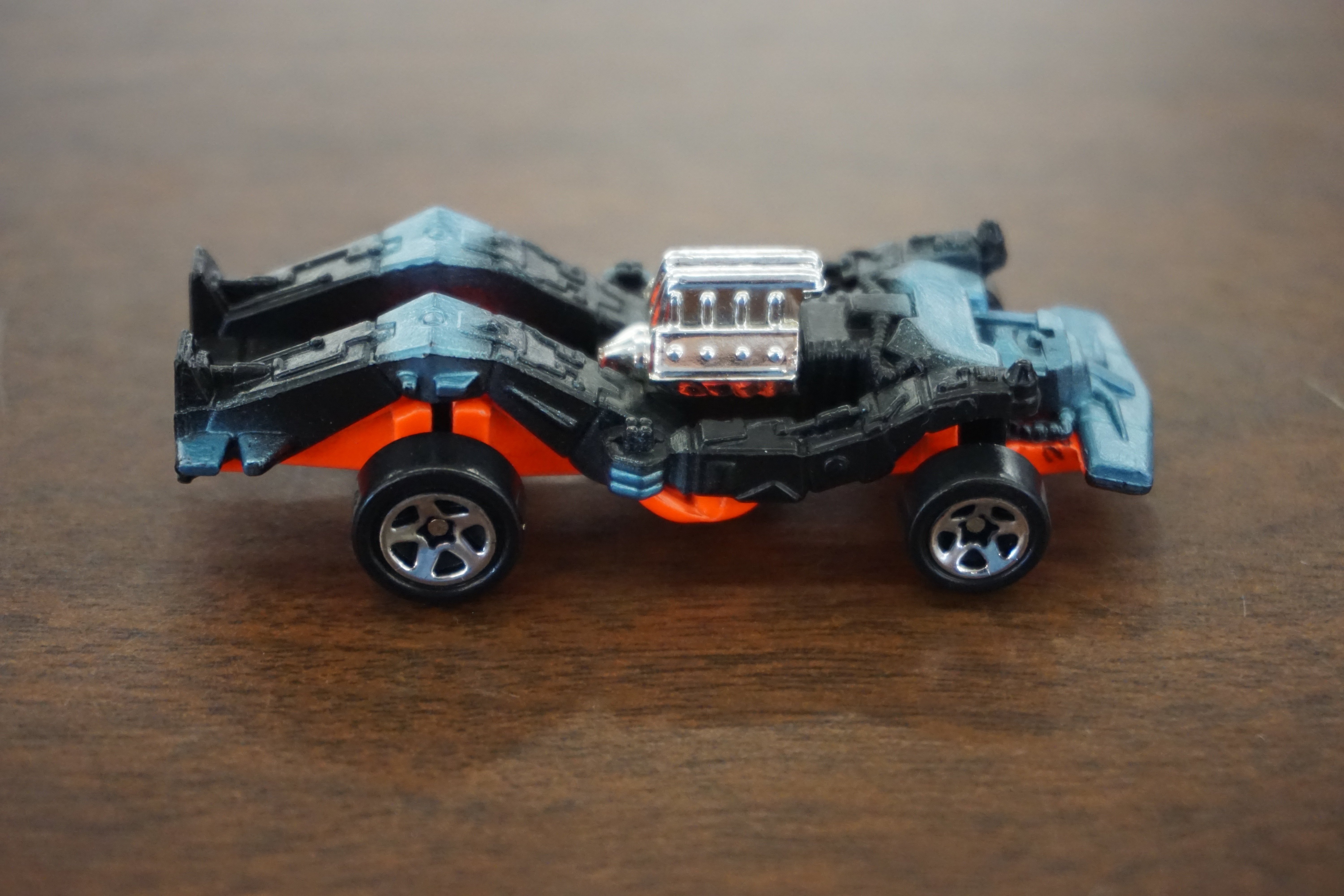 (image for) 1986 Hot Wheels Zombat Black and Blue (7966)