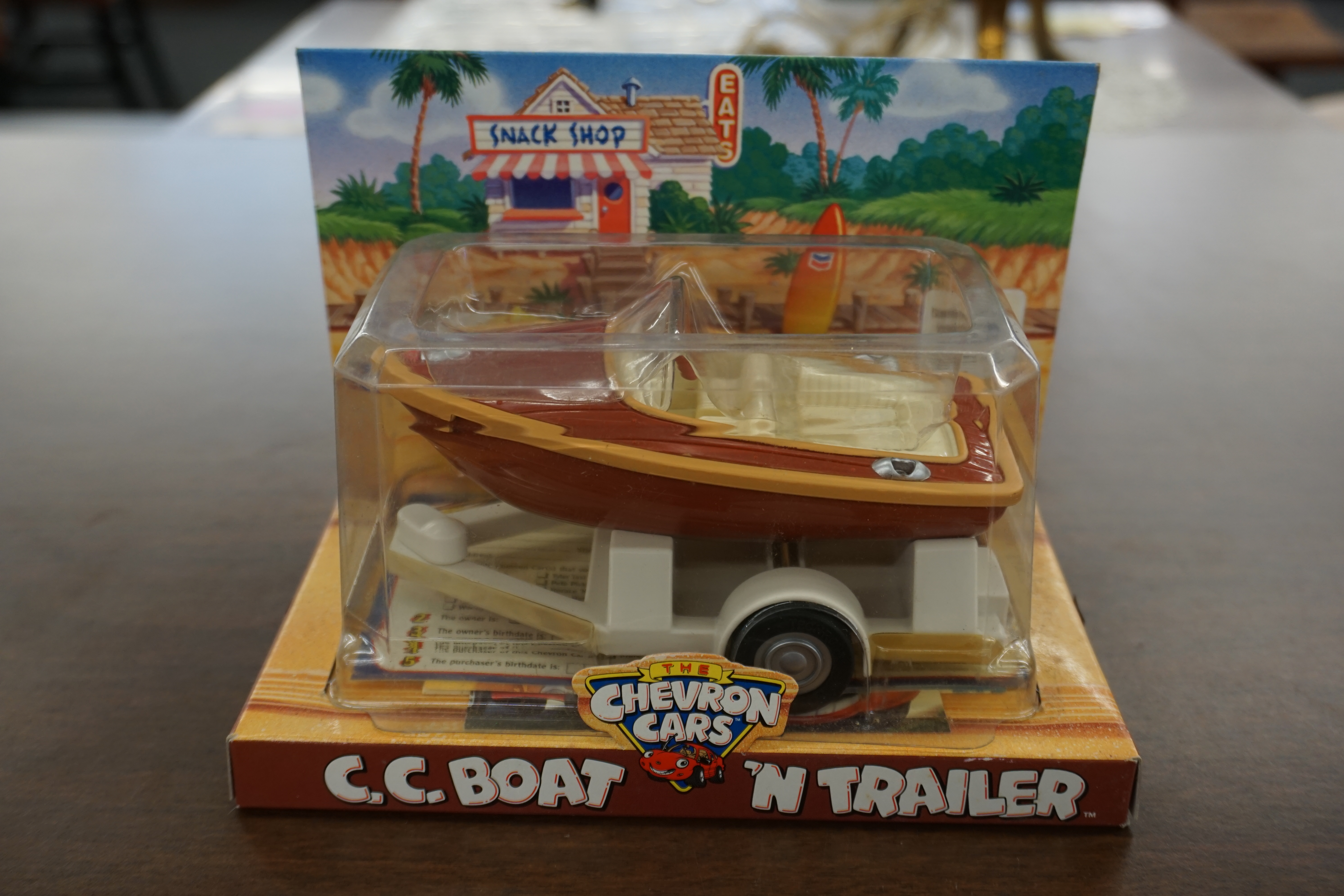 (image for) The Chevron Cars C.C. Boat N Trailer (10788)