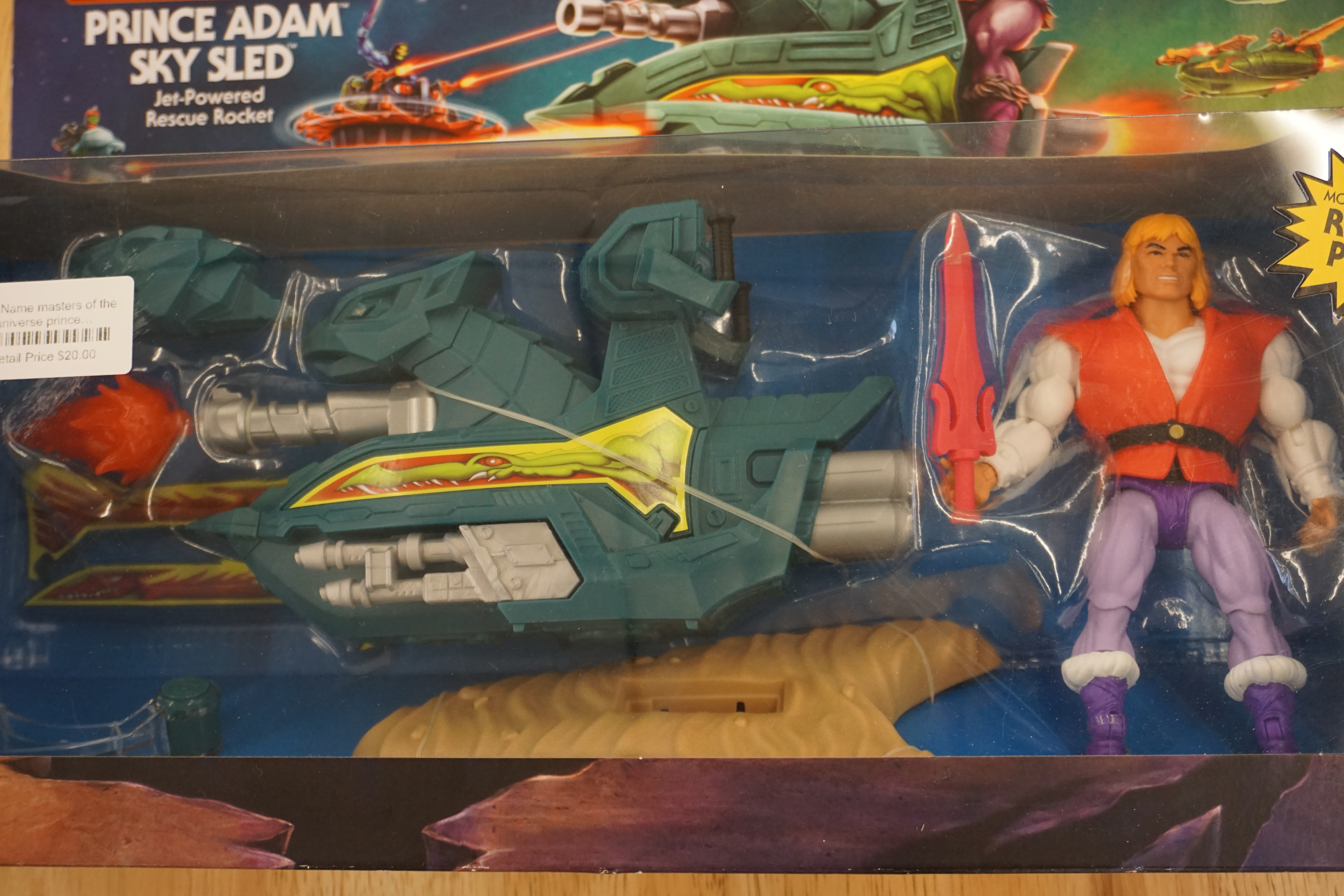 (image for) Masters of the Universe 2019 Prince Adam Sky Sled (10888)