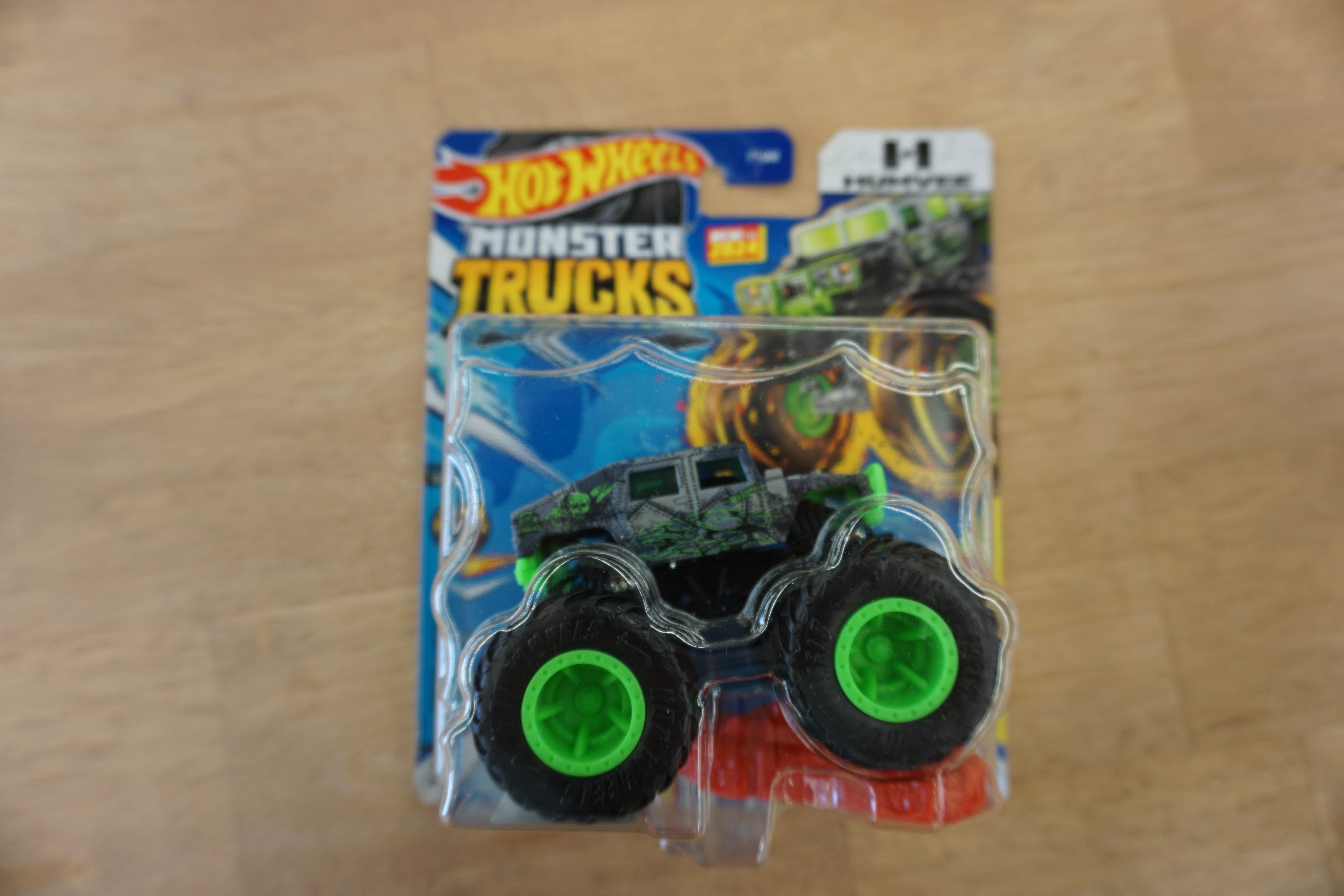 (image for) Hot Wheels Monster Jam 1/64 Scale Humvee (11008)