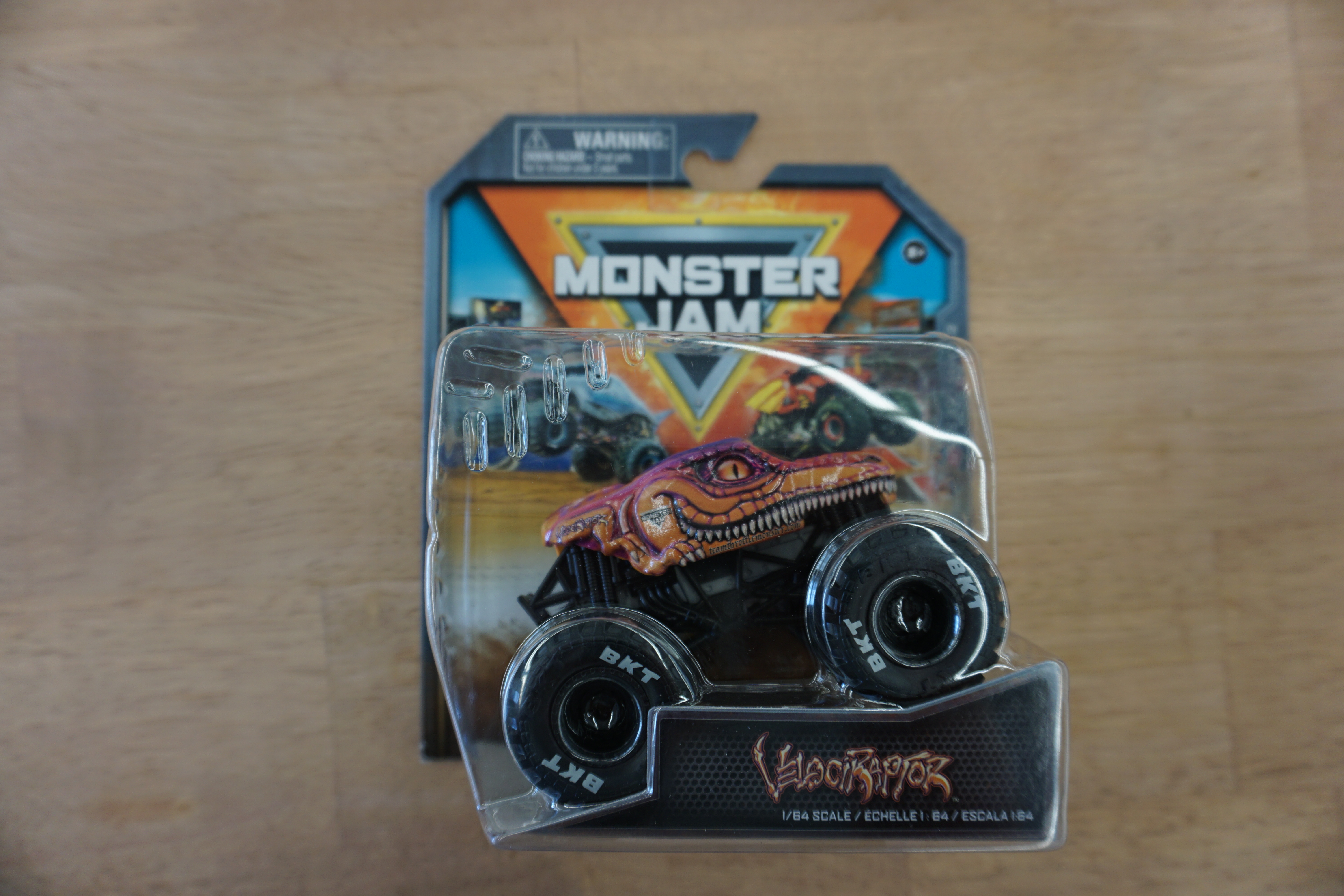 (image for) Hot Wheels Monster Jam 1/64 Scale VelociRaptor (11010)