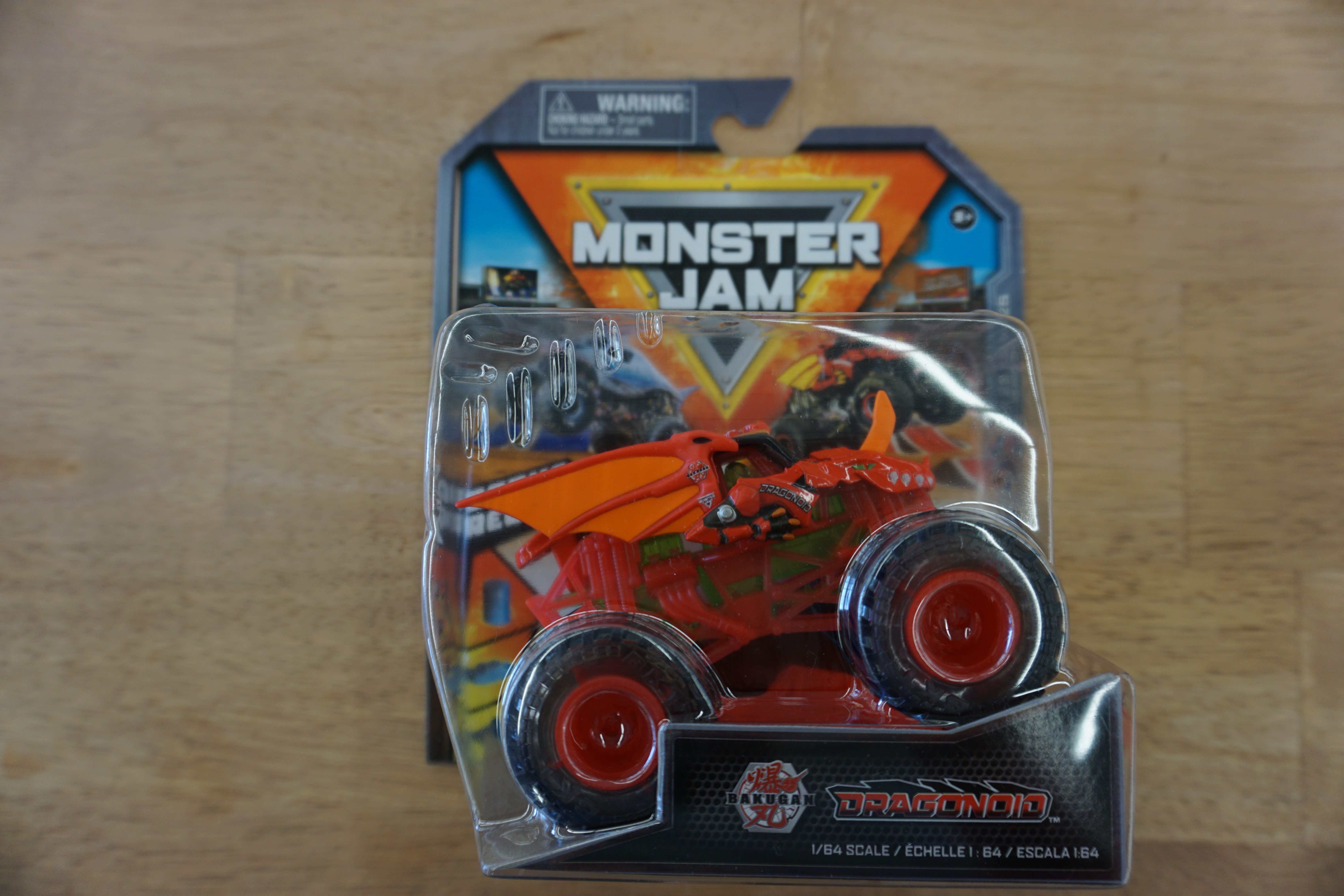 (image for) Hot Wheels Monster Jam 1/64 Scale Dragonoid (11005)