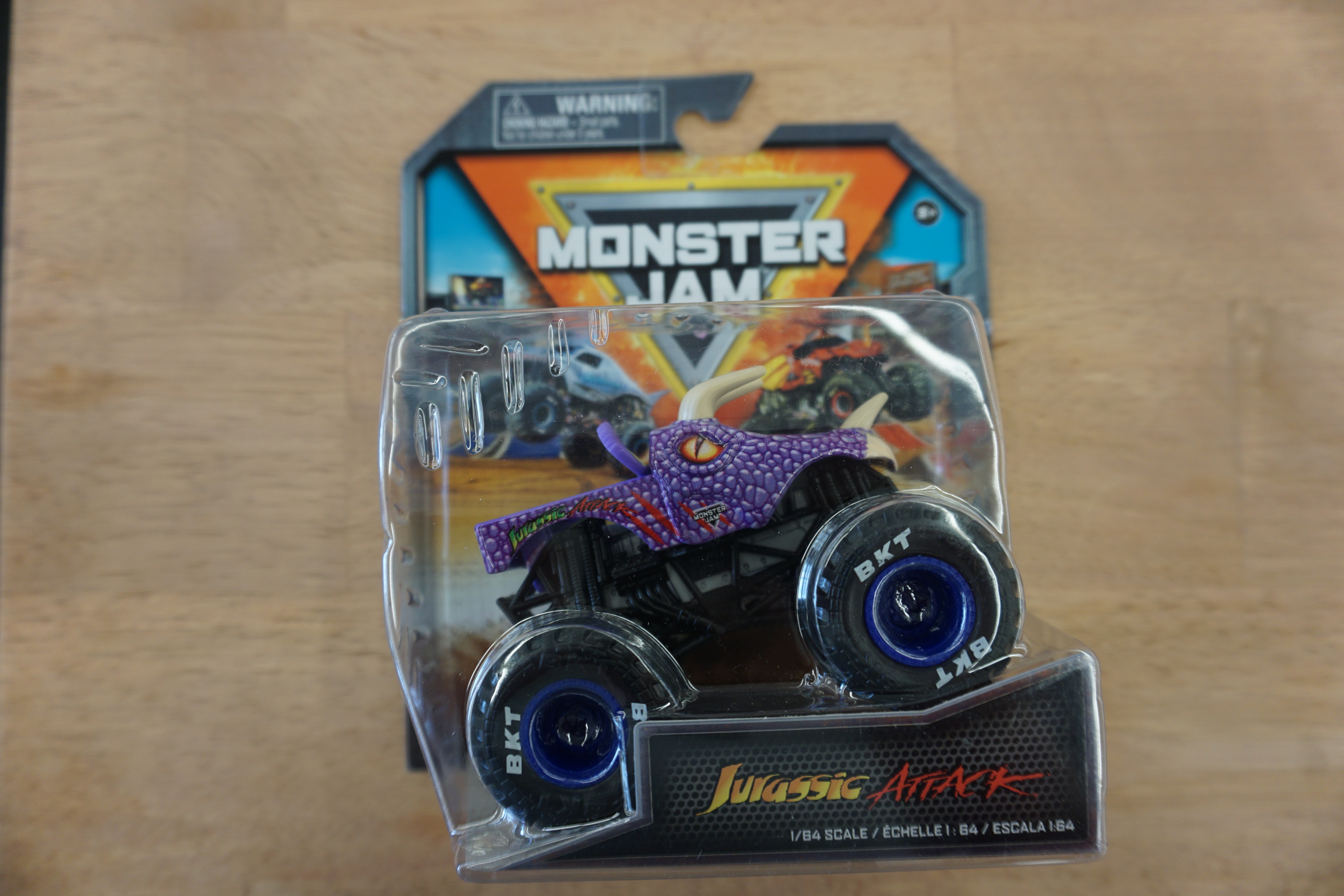 (image for) Hot Wheels Monster Jam 1/64 Scale Jurassic Attack (11002)