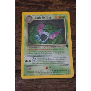 (image for) Dark Golbat (7) Team Rocket holofoil Pokemon card (8701)